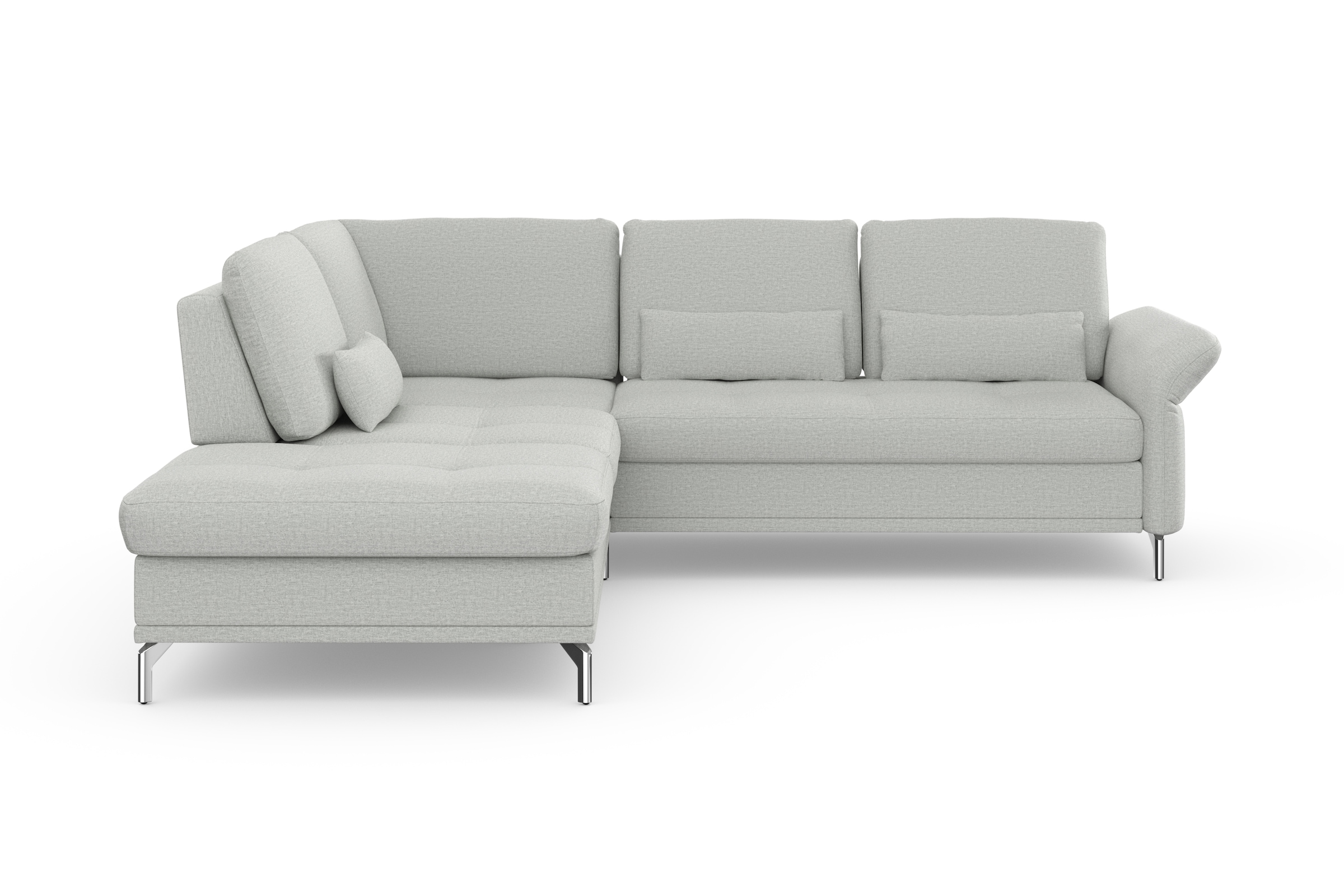 INOSIGN Ecksofa »Palm Beach L-Form«, Federkern, mit Sitztiefenverstellung, wahlweise mit Bettfunktion