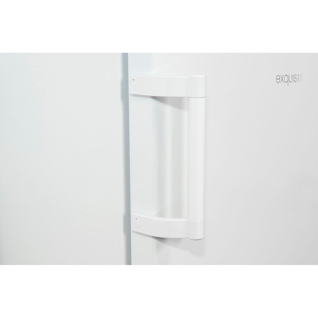 exquisit Kühlschrank »KS16-4-H-010E weiss«, KS16-4-H-010E weiss, 85 cm hoch, 56 cm breit