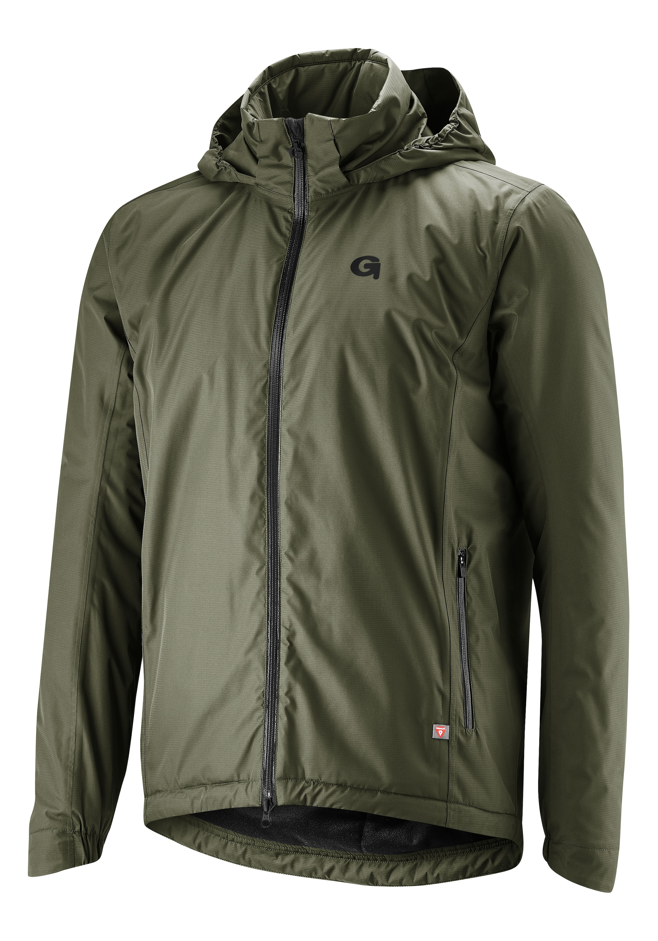 Gonso Fahrradjacke »Save Jacket Therm M«, Herren Regenjacke wind- und wasserdicht, Radjacke mit Kapuze