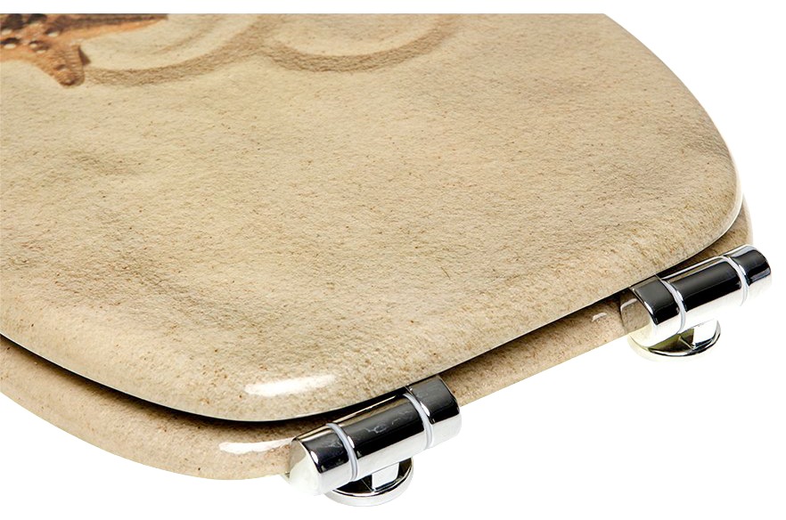 Sanilo Badaccessoire-Set »Sandy« bestehend aus WC-Sitz, Badteppich und Waschbeckenstöpsel