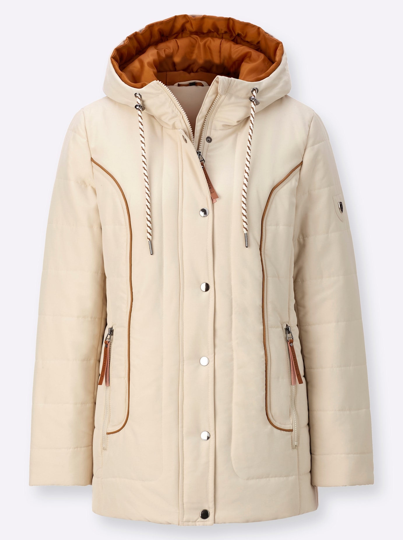 Casual Looks Steppjacke, mit Kapuze