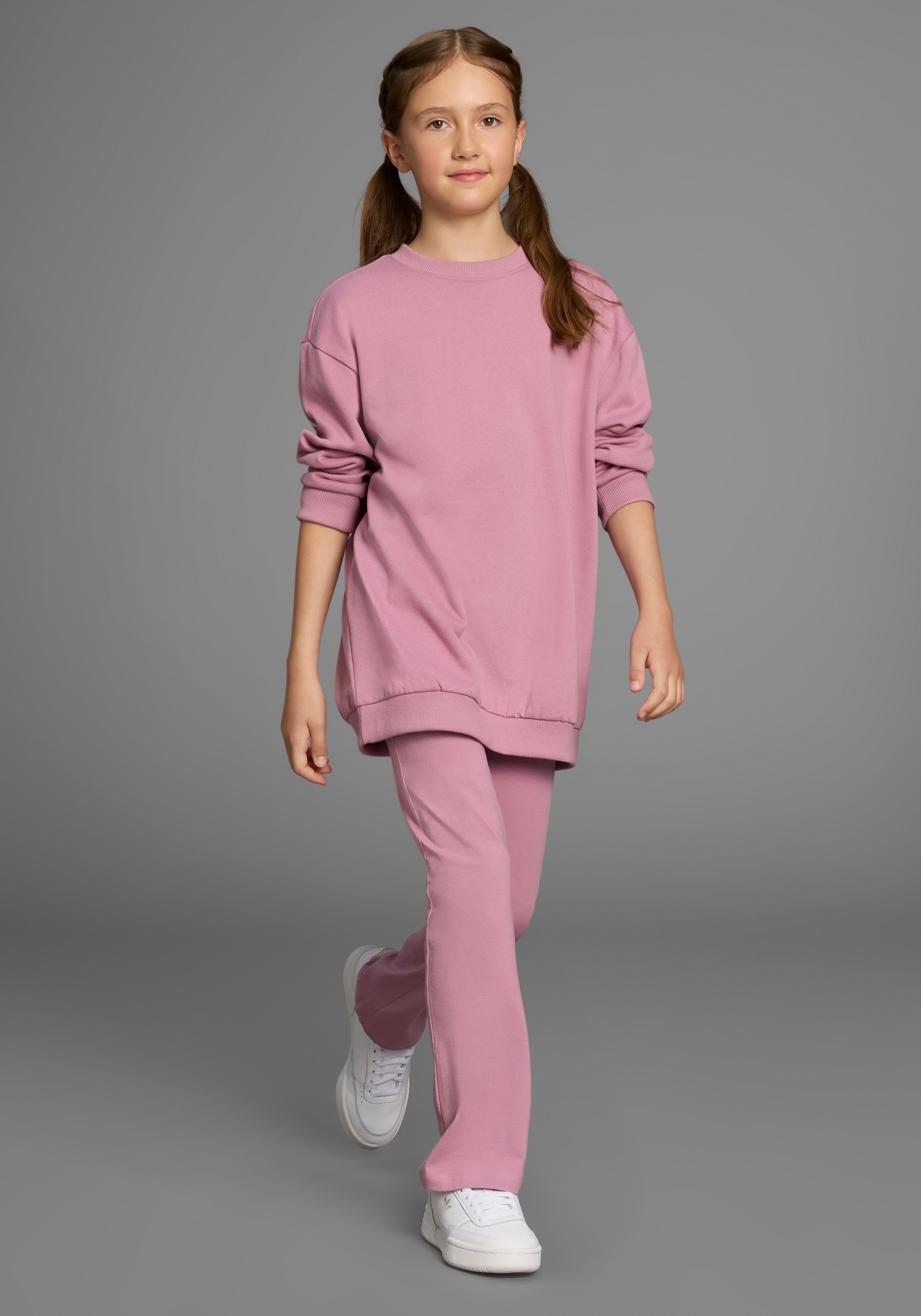 H.I.S Leggings »2er Packung Leggings mit Schlag«, (Packung, 2 tlg.), NEUHEIT: HIS für TEENS! 2er Packung Jazzpants