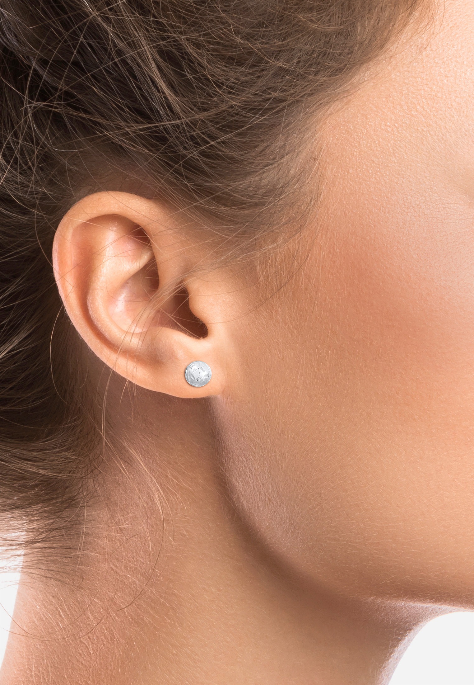 Elli Paar Ohrstecker »Ohrringe Earcuff Klemme Stecker Kugel 925 Silber«