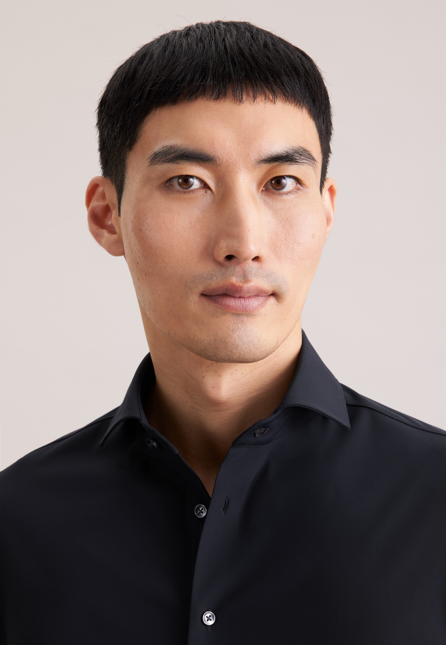 seidensticker Businesshemd »Schwarze Rose« Slim 1/1 Kentkragen Uni