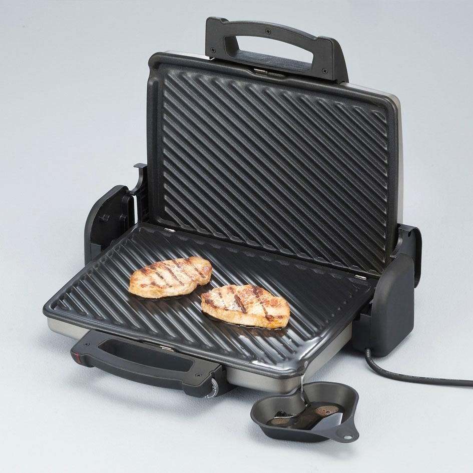 Kontaktgrill »KG 2389«, 1800 W, große Grillfläche, antihaftbeschichtete,...