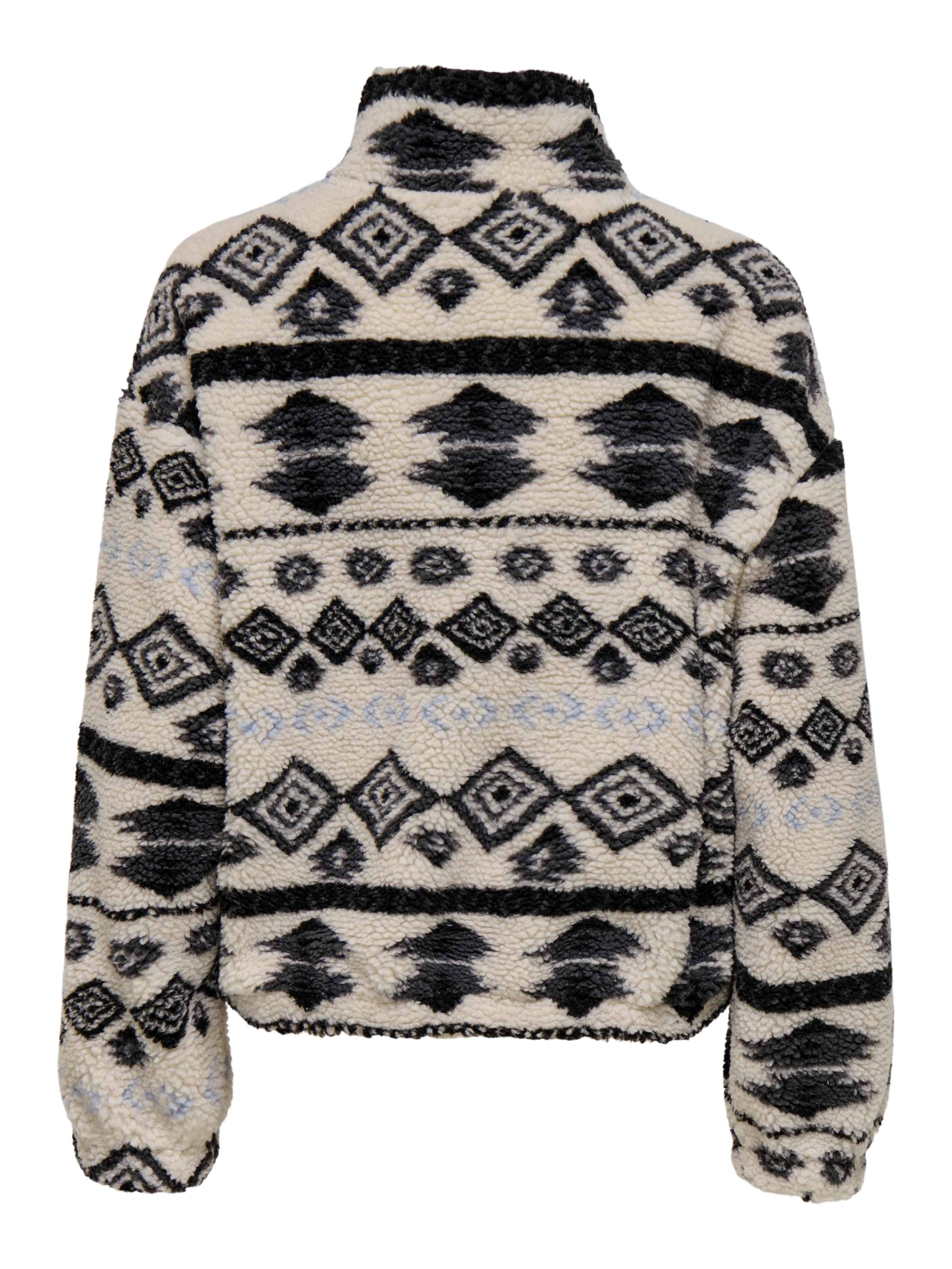 ONLY Sweatshirt »ONLJANNE AZTEC TEDDY L/S HALFZIP CC SWT«