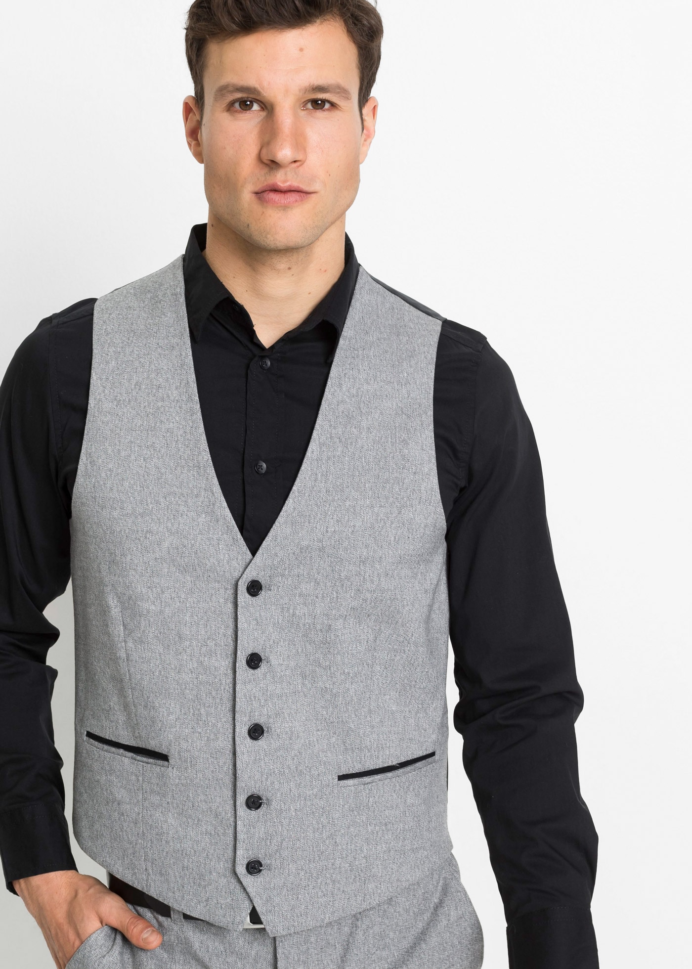 bonprix Anzug 3-teilig Set, 2, 3 tlg. tlg. regular fit 
