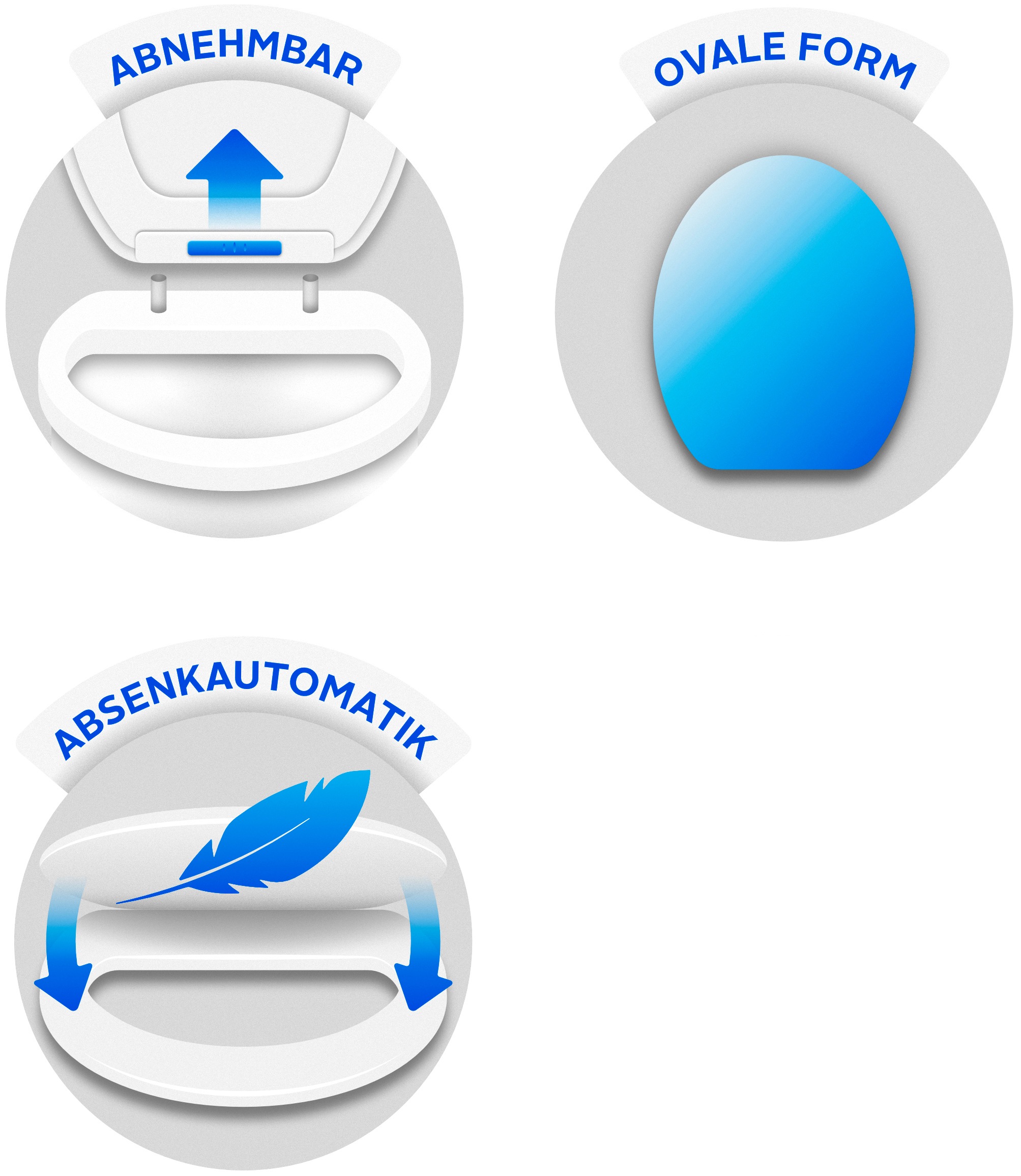 WENKO WC-Sitz »Wenge«, Mit Absenkautomatik