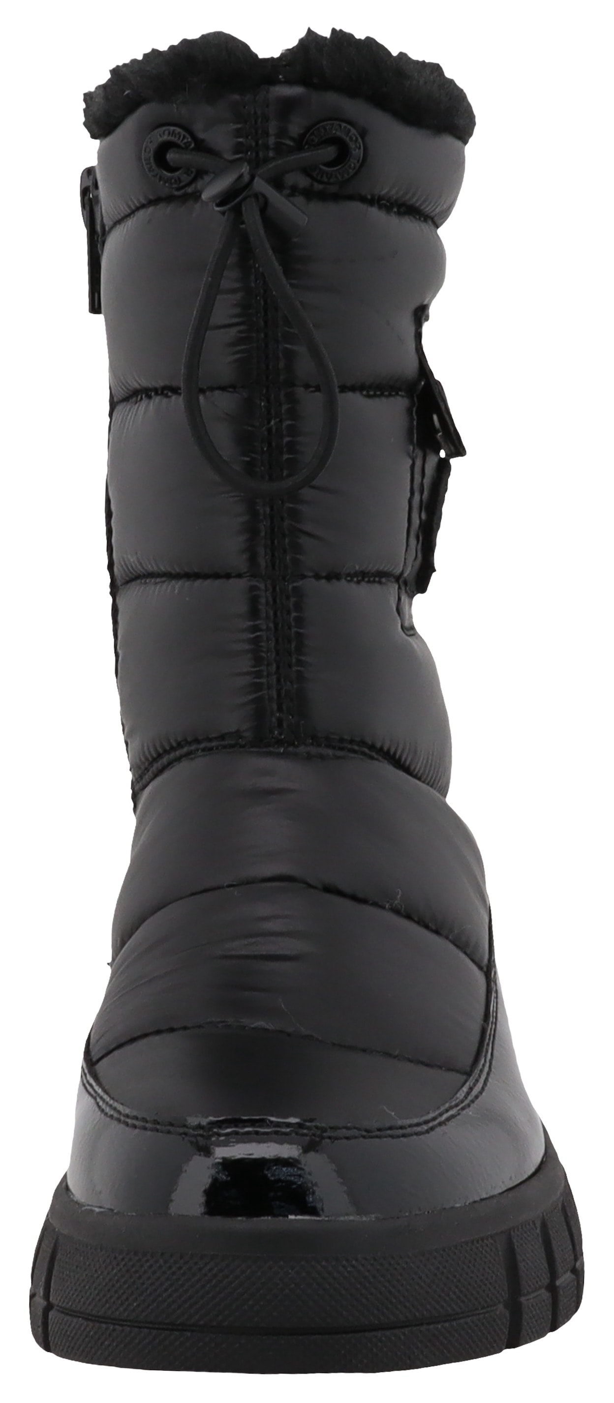 TOM TAILOR Snowboots, Keilabsatz, Winterboots, Winterstiefel mit Innenreißverschluss