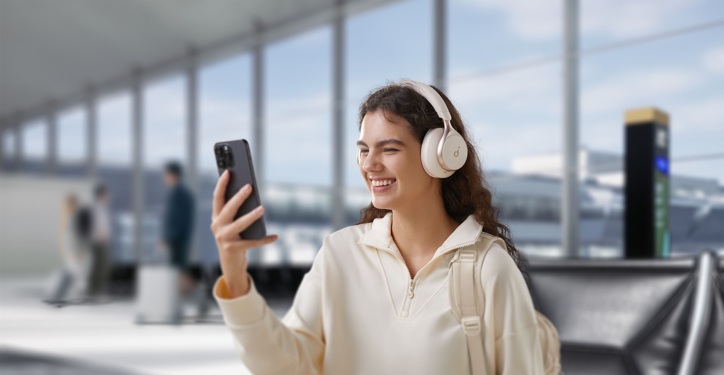 Anker wireless Kopfhörer »soundcore Space One« Bluetooth Active Noise Cancelling (ANC) | Geräuschisolierung