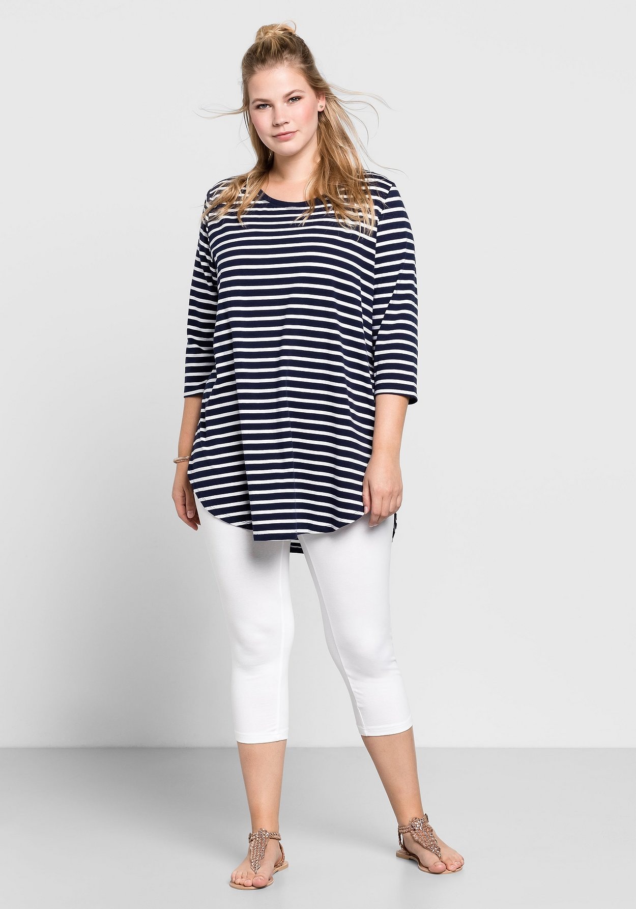 Sheego Leggings »Leggings in Capri-Länge«