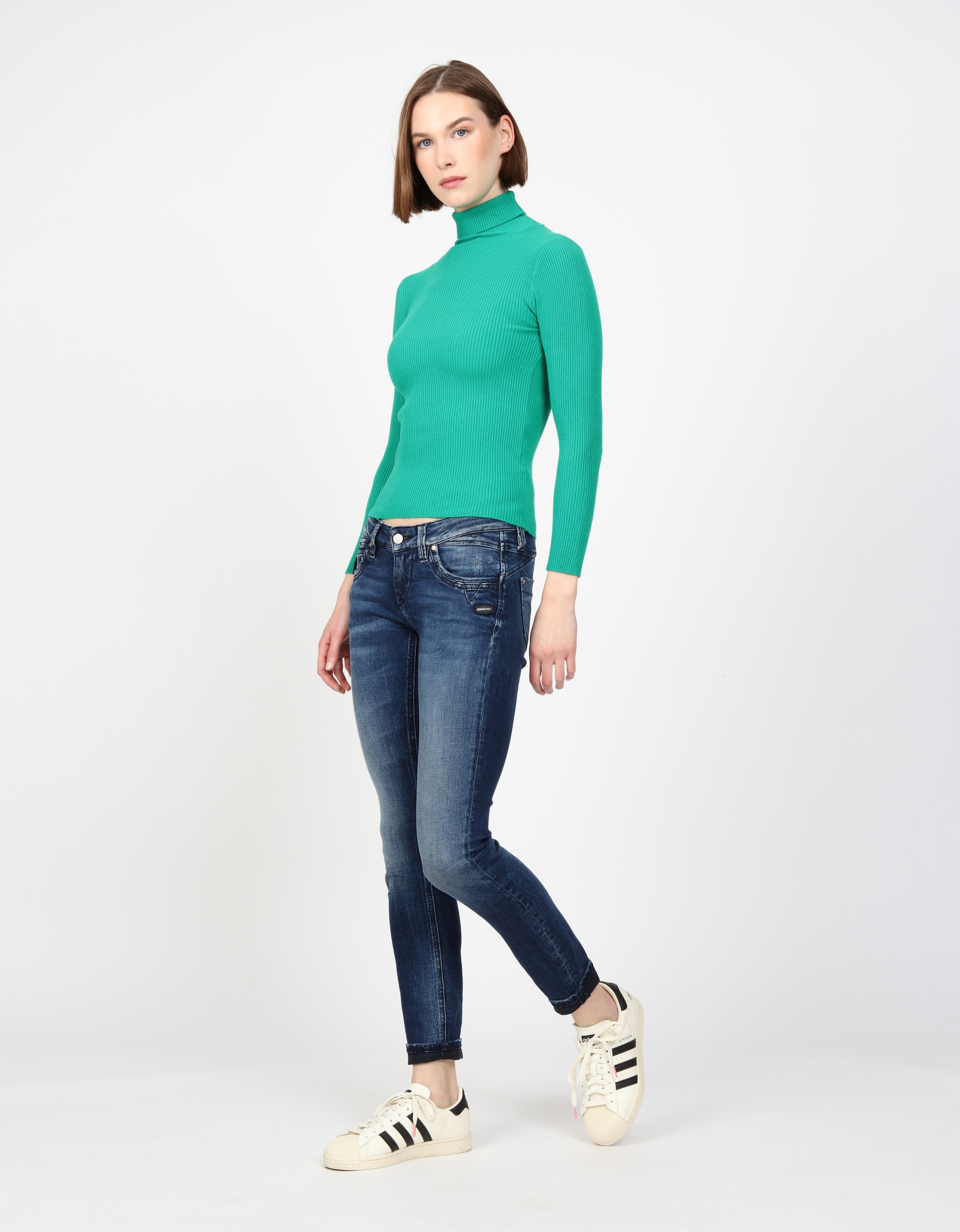 GANG Skinny-fit-Jeans »94NIKITA«, mit Zipper-Detail an der Coinpocket