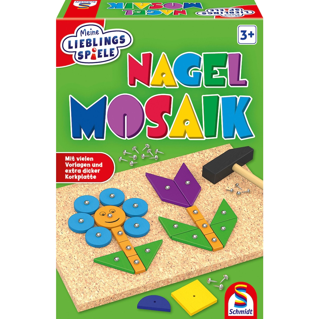 Schmidt Spiele Spiel »Meine Lieblingsspiele, Nagelmosaik«