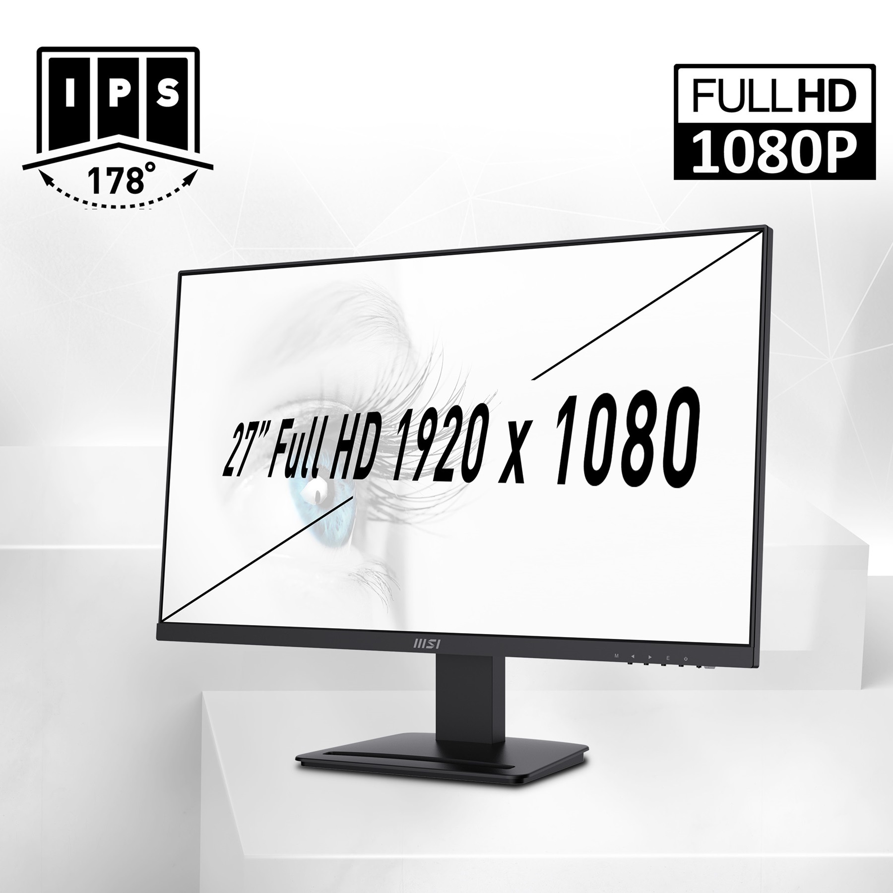 GAMEMAX Gaming-PC-Komplettsystem »MegaDeal Rockstar SET2636«, (inkl. Maus & Tastatur), Windows 11, DDR5 RAM + MSI PRO MP273A Monitor, 69cm (27")