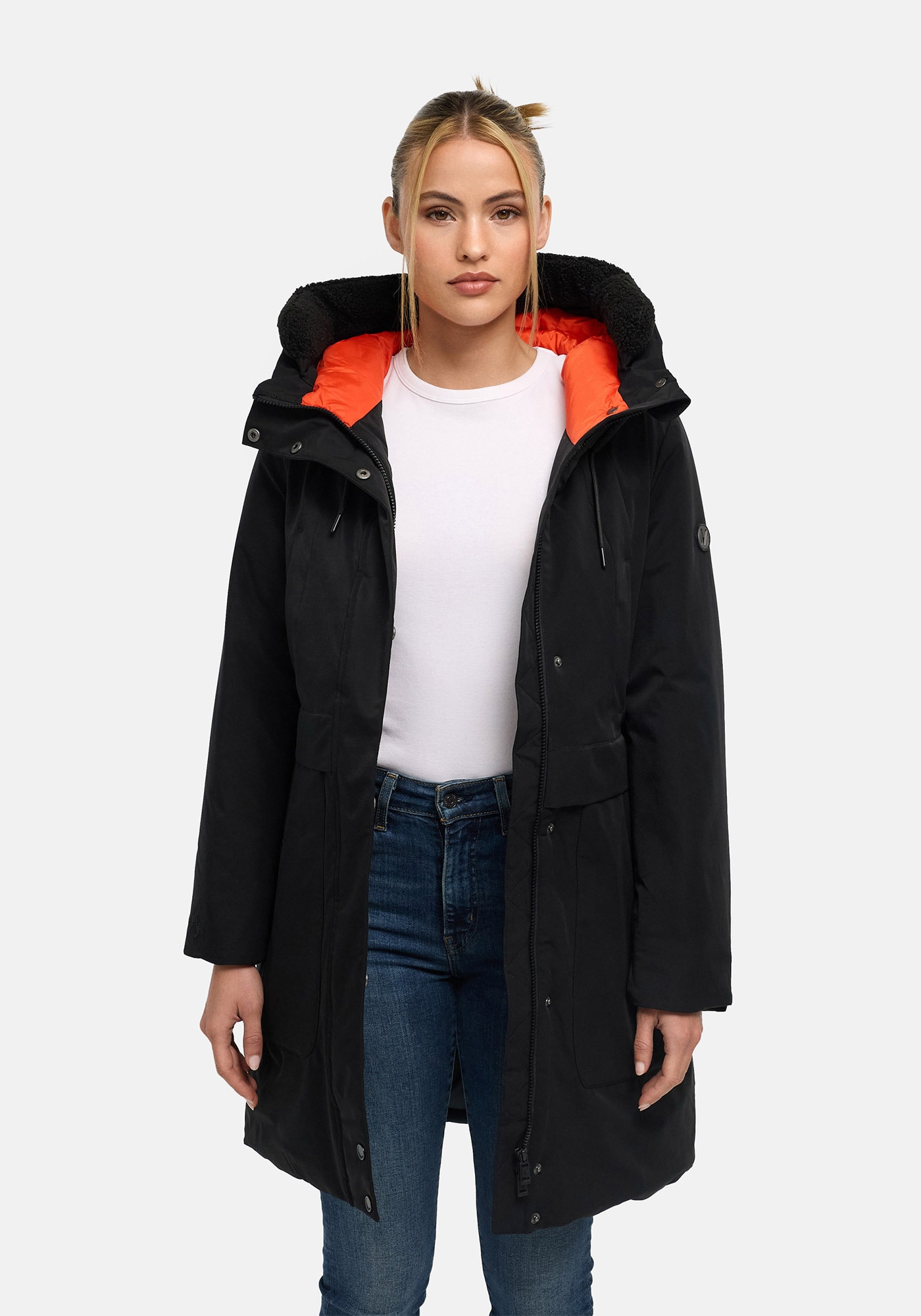 Marikoo Winterjacke »Marikoo Pakaami Damen Parka N158«