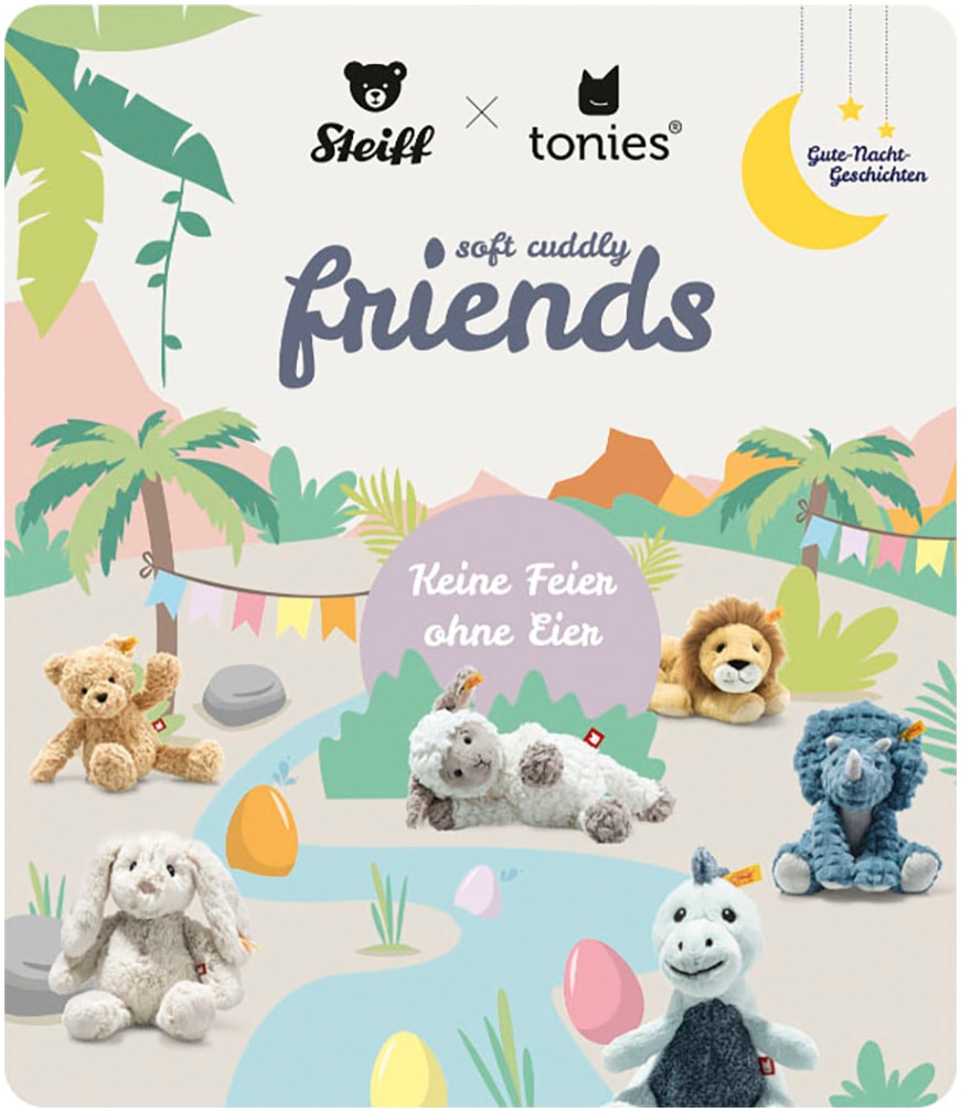 tonies Hörspielfigur »Steiff Soft Cuddly Friends mit Hörspiel - Joshi Baby T-Rex«