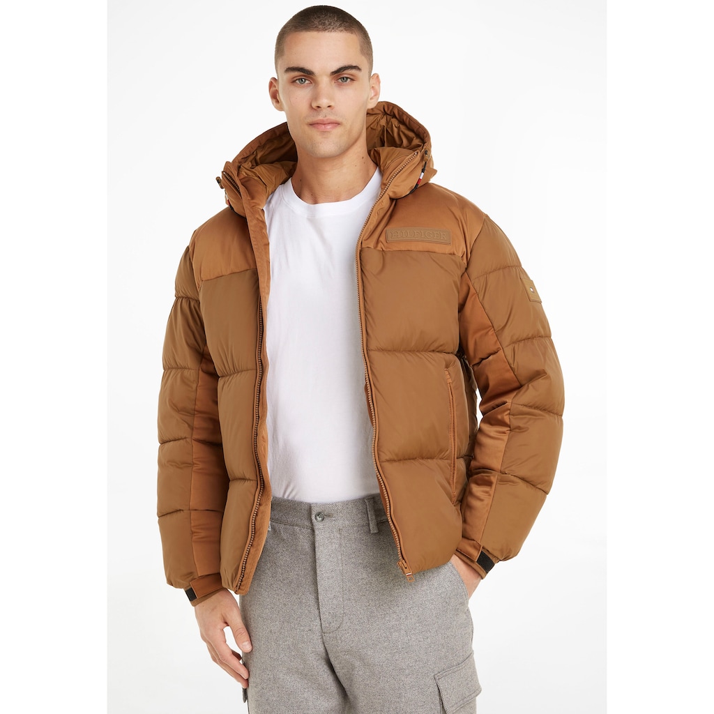 Tommy Hilfiger Steppjacke »NEW YORK HOODED JACKET«, mit Kapuze