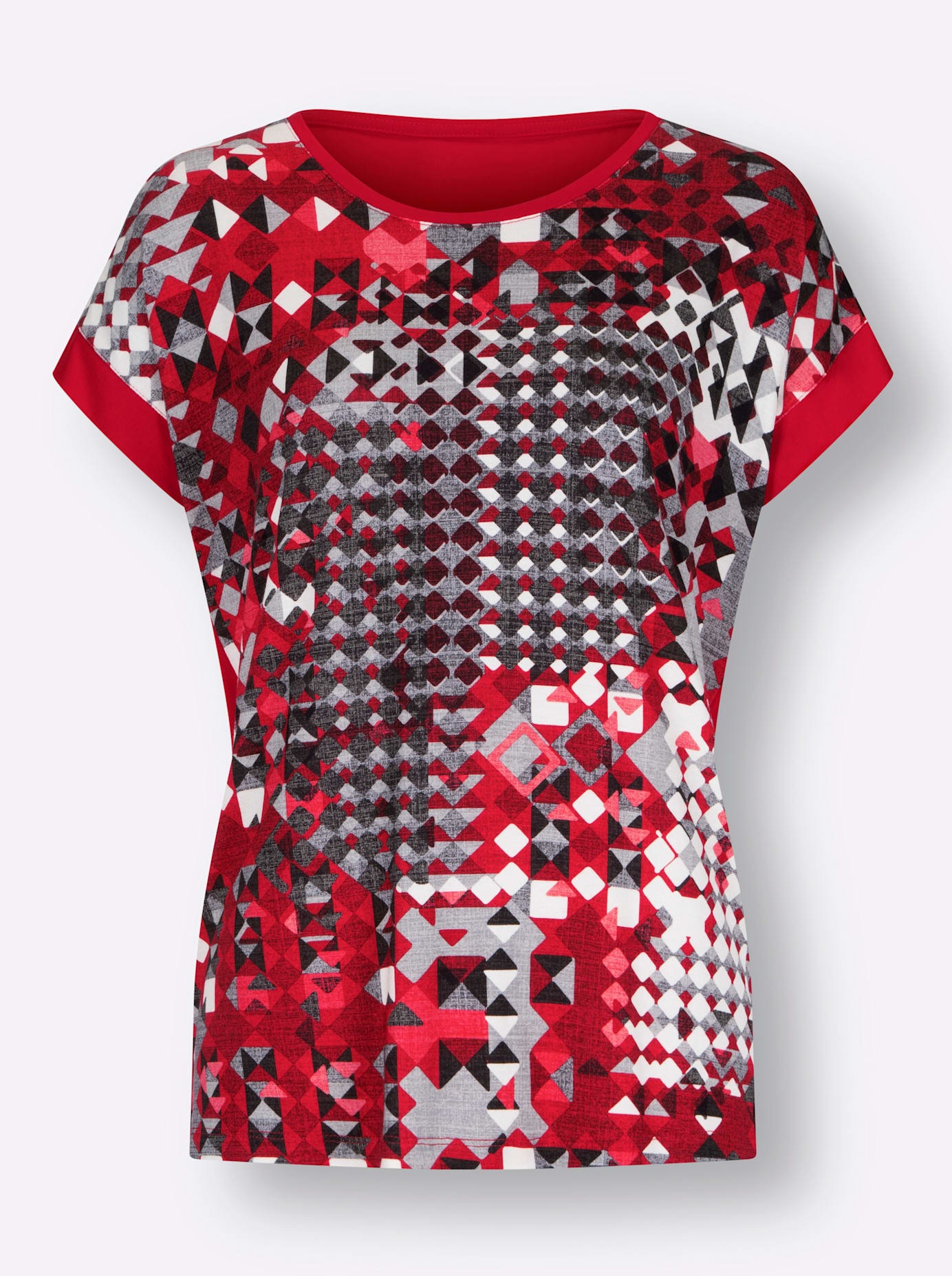 Inspirationen Kurzarmshirt »Druck-Shirt«, (1 tlg.)