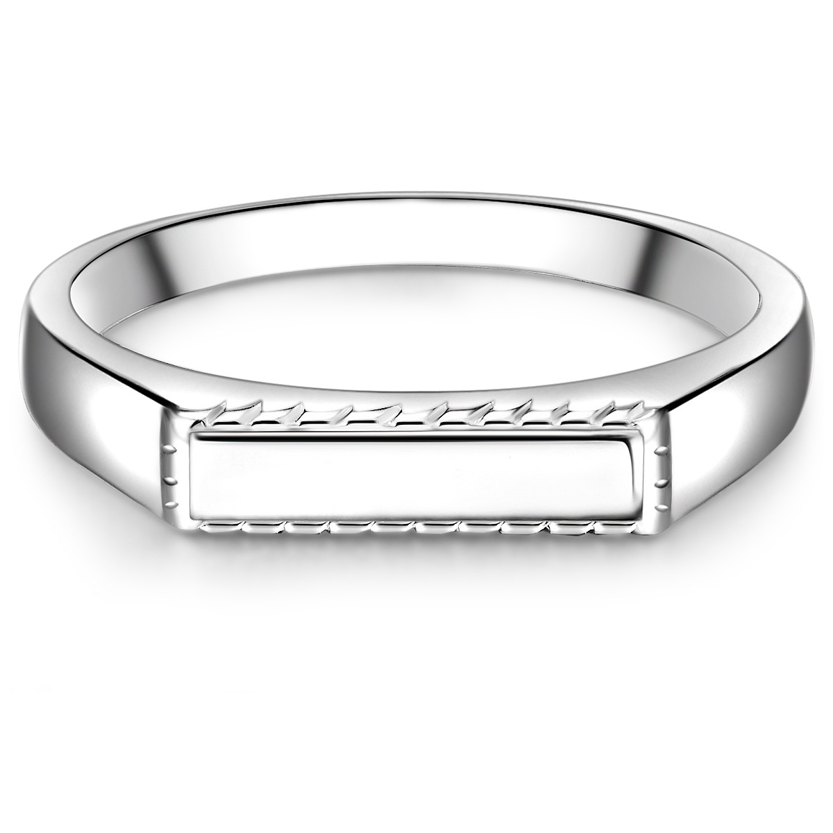 Glanzstücke München Silberring »GSM181«, (1 tlg.), aus Sterling Silber