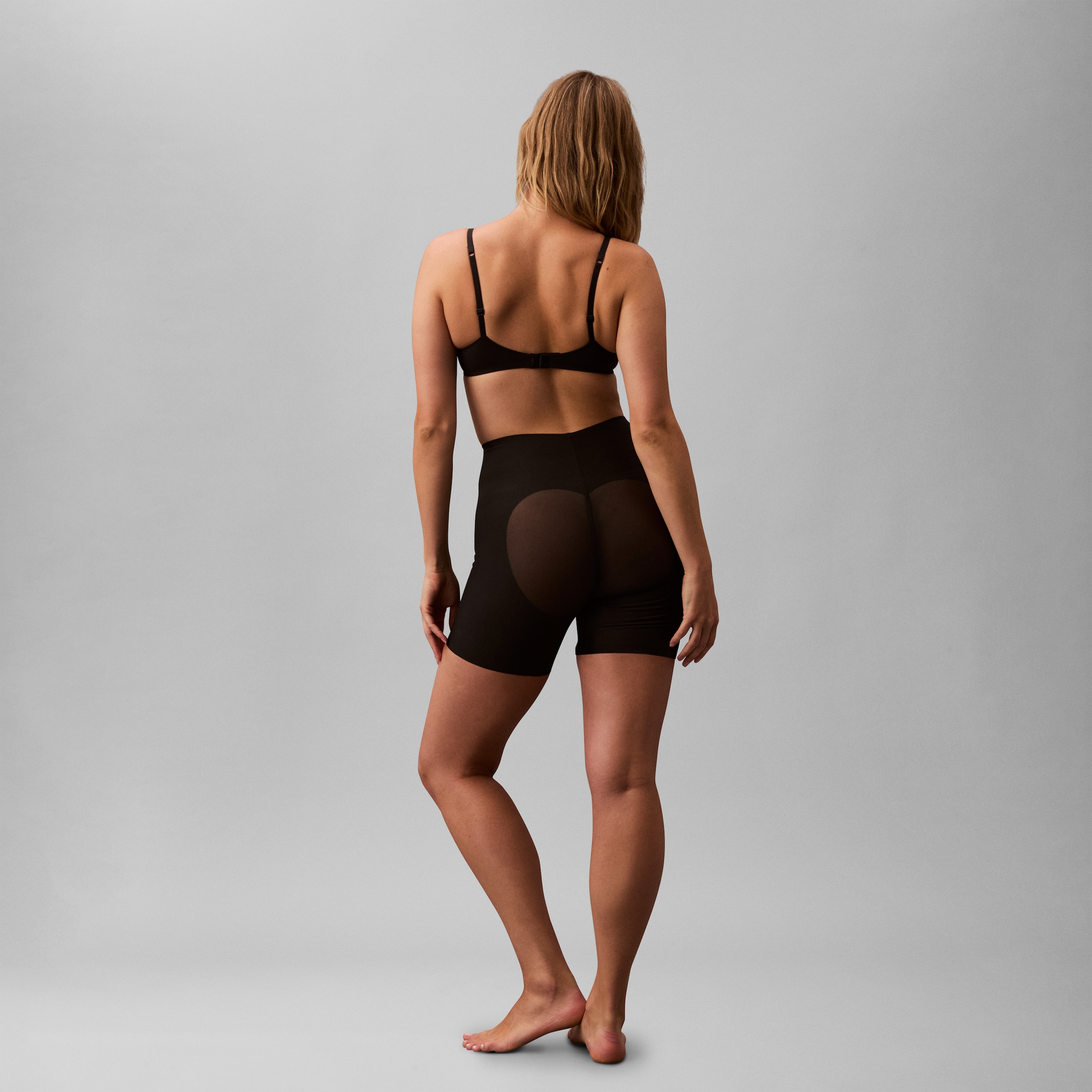 Calvin Klein Underwear Formpants »SCULPT FIRM THIGH SLIMMER SHORT«, mit Mesh-Einsätzen, shapewear