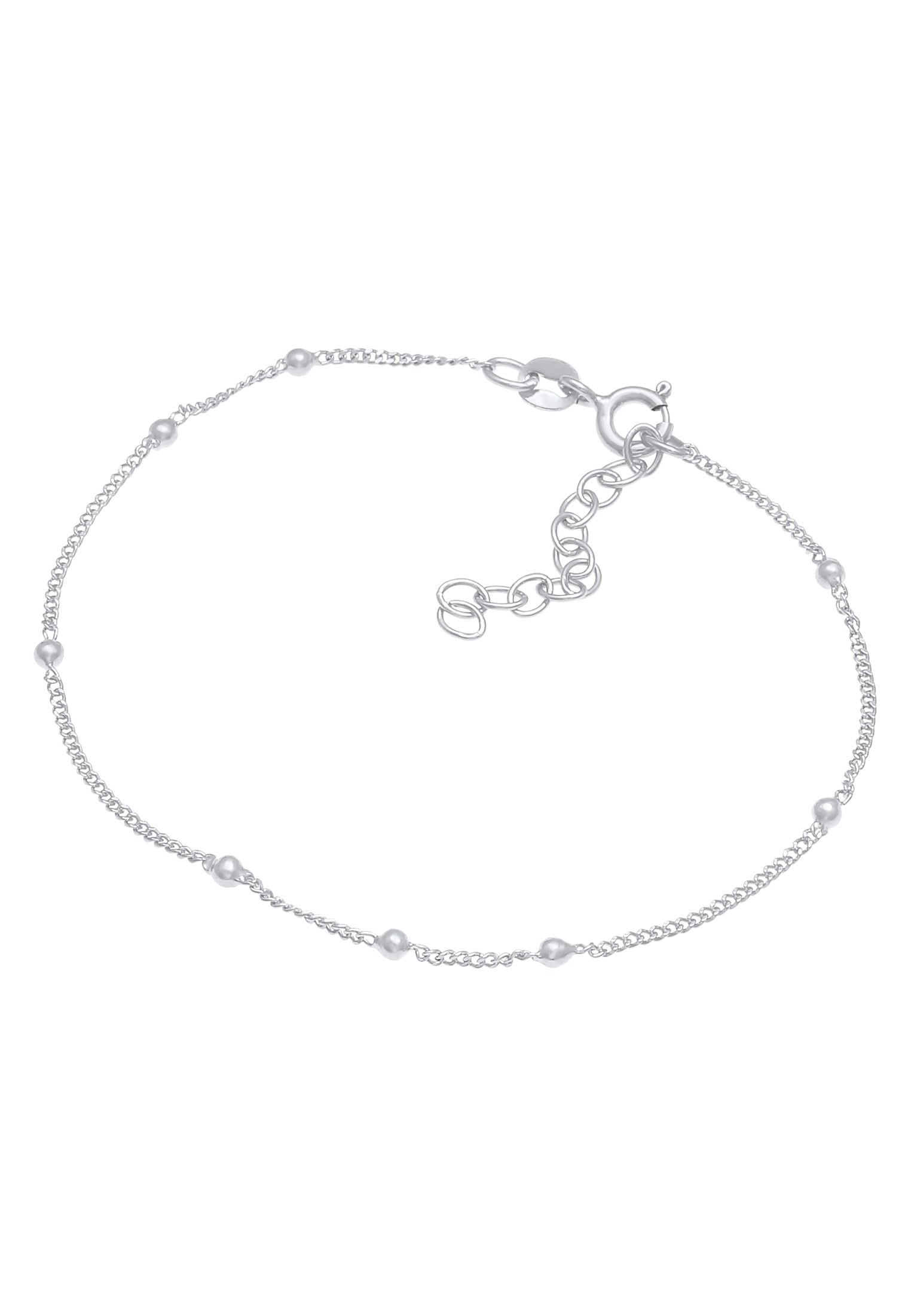 Elli Armkette »Armband Panzer Kugel Basic Trend 925 Silber«