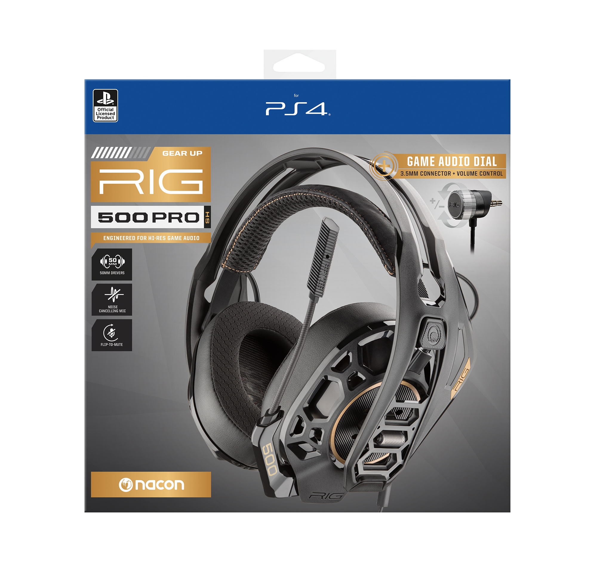 nacon Gaming-Headset »Nacon 500 HS, RIG jetzt PRO Shop Online unidirektional« im OTTO
