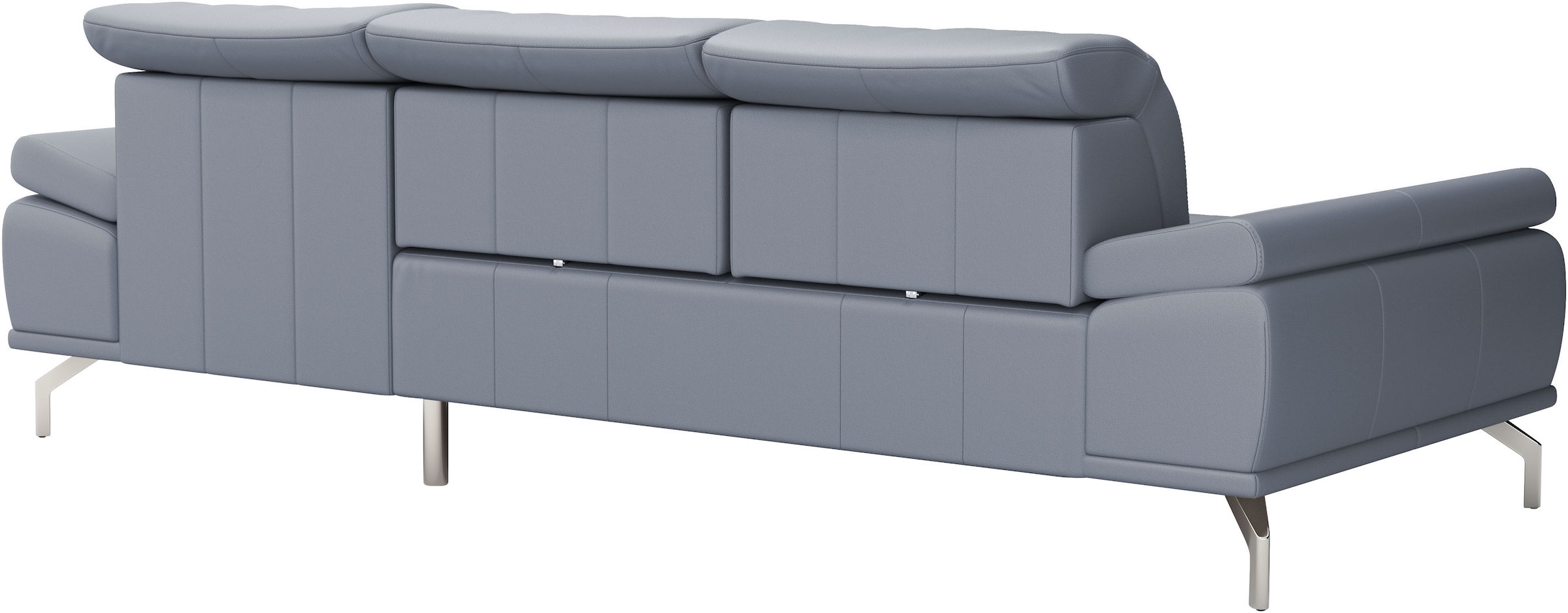 Places of Style Ecksofa »Caluna«, Inkl.Sitztiefenverstellung, wahlweise mit Kopf- und Armteilverstellung