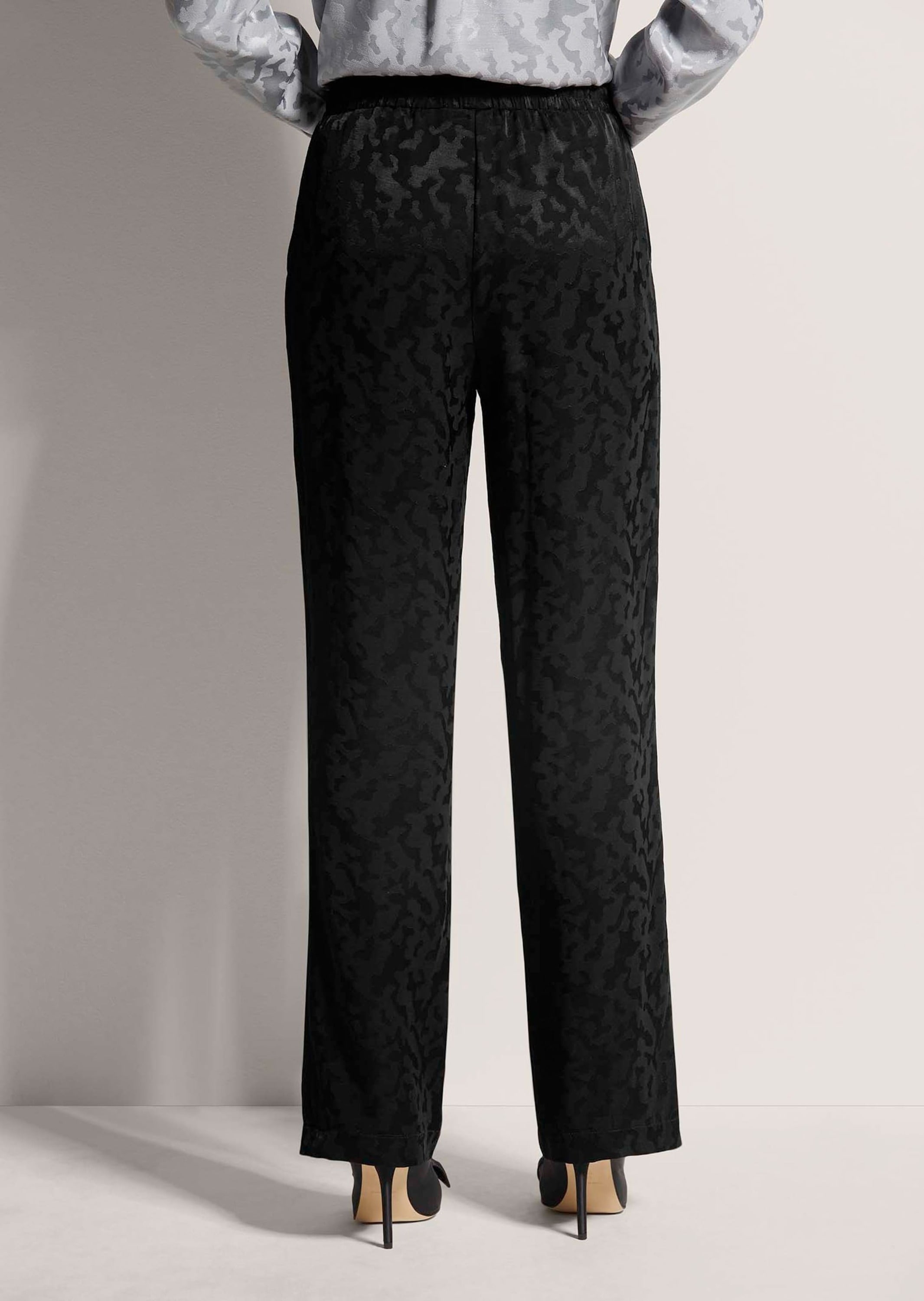 MADELEINE Stoffhose »Hose Jacquard-Hose zum Schlüpfen«
