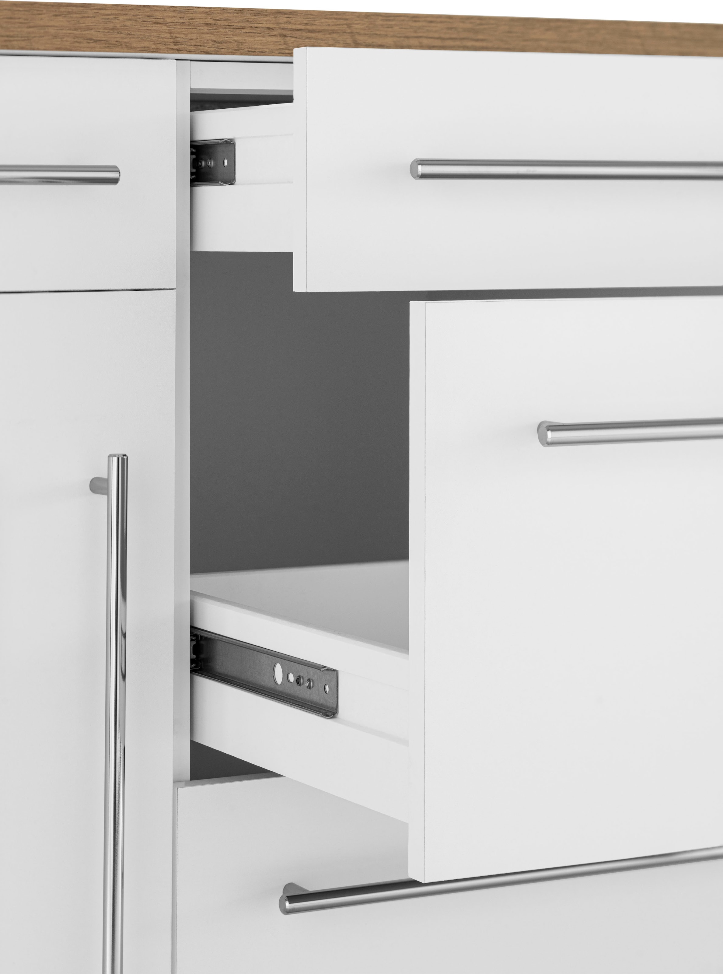 KOCHSTATION Unterschrank »KS-Samos«, Breite 150 cm