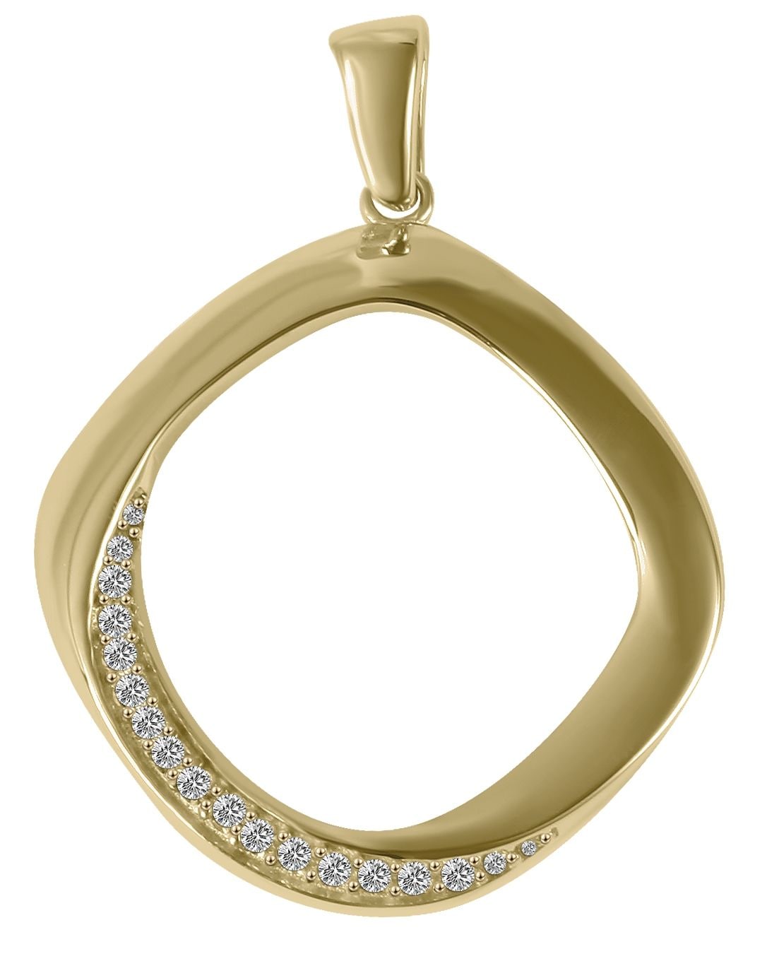 Adelia´s Kettenanhänger »Damen Anhänger aus 333 Gold mit Zirkonia«