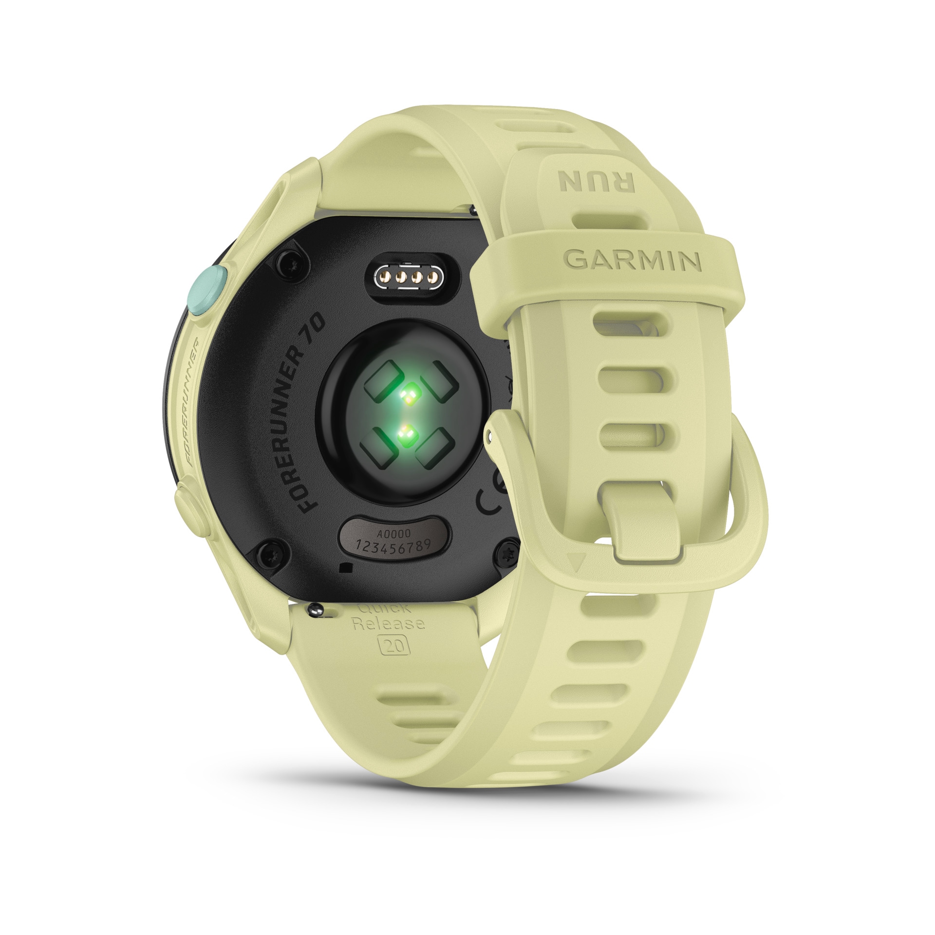 Garmin Smartwatch »Forerunner 70 mit Silikonarmband 20 mm«(/ 1,2 ″)