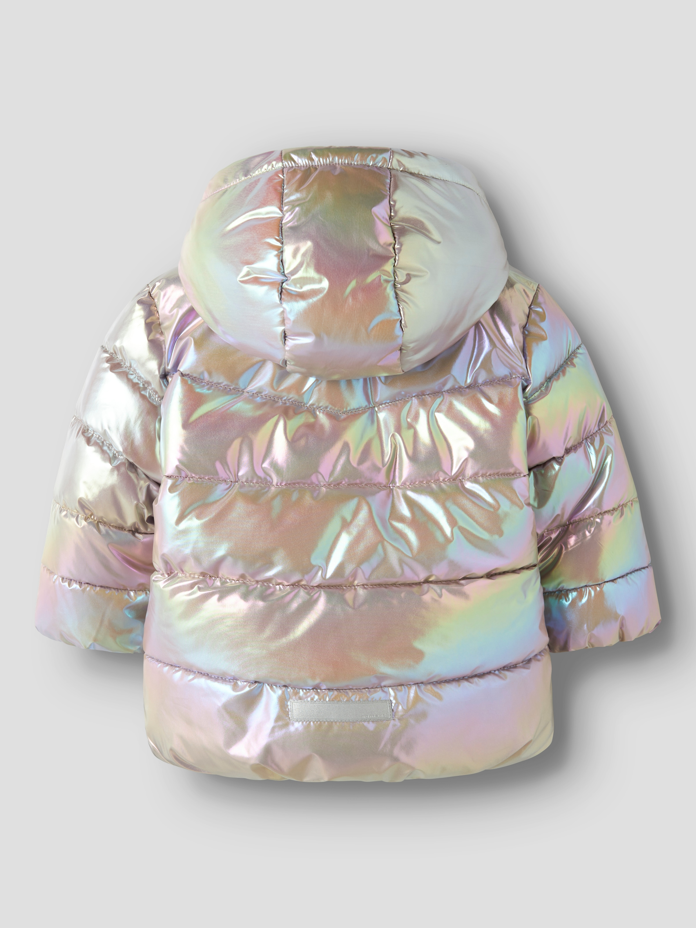 Name It Steppjacke »NMFMOLINA PUFFER JACKET SHINY1« mit Kapuze Kunstfaser