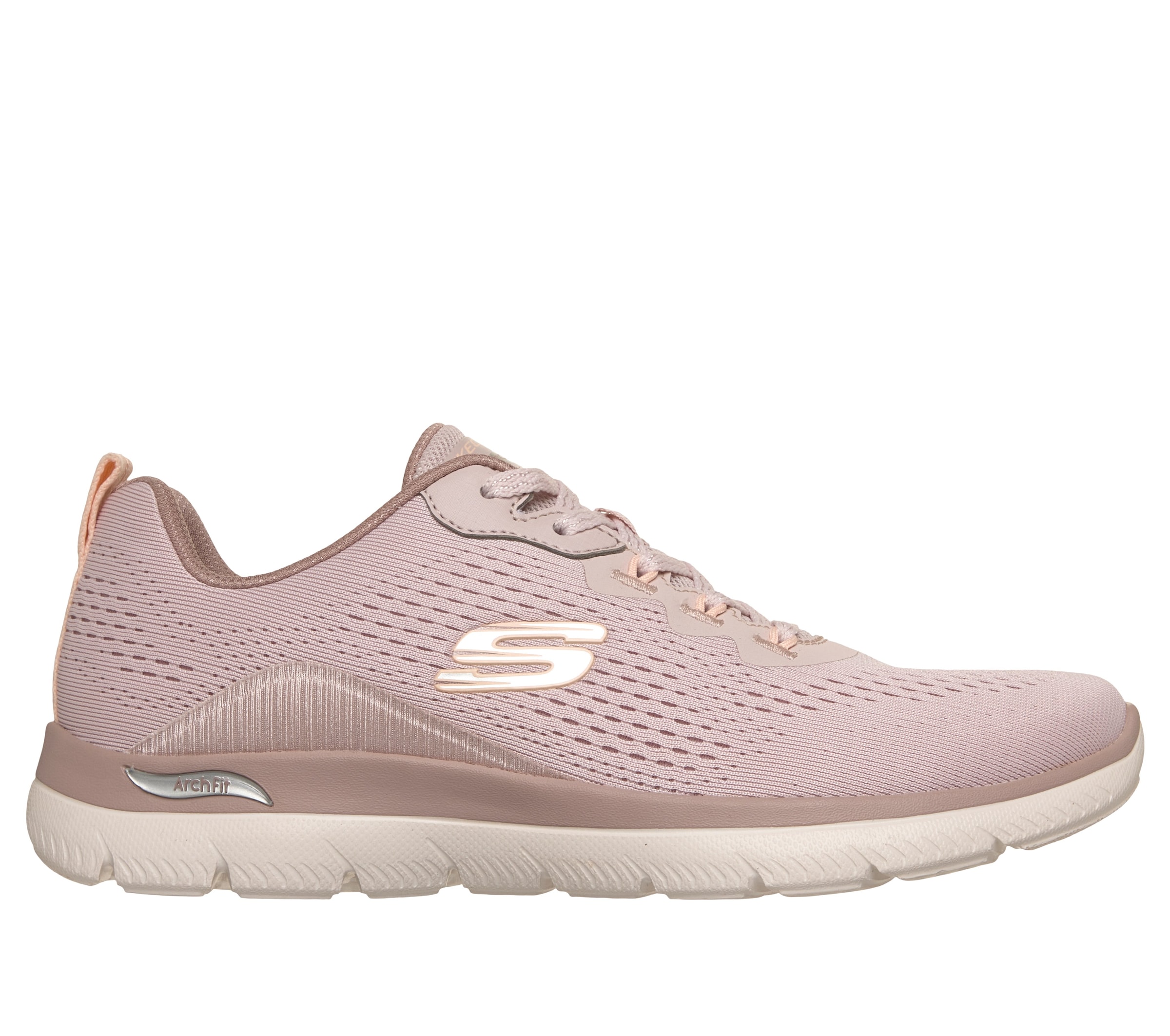 Skechers Sneaker »ARCH FIT SUMMITS-DAILY FLOW«  Schnürschuh, Halbschuh, Freizeitsneaker für Maschinenwäsche geeignet