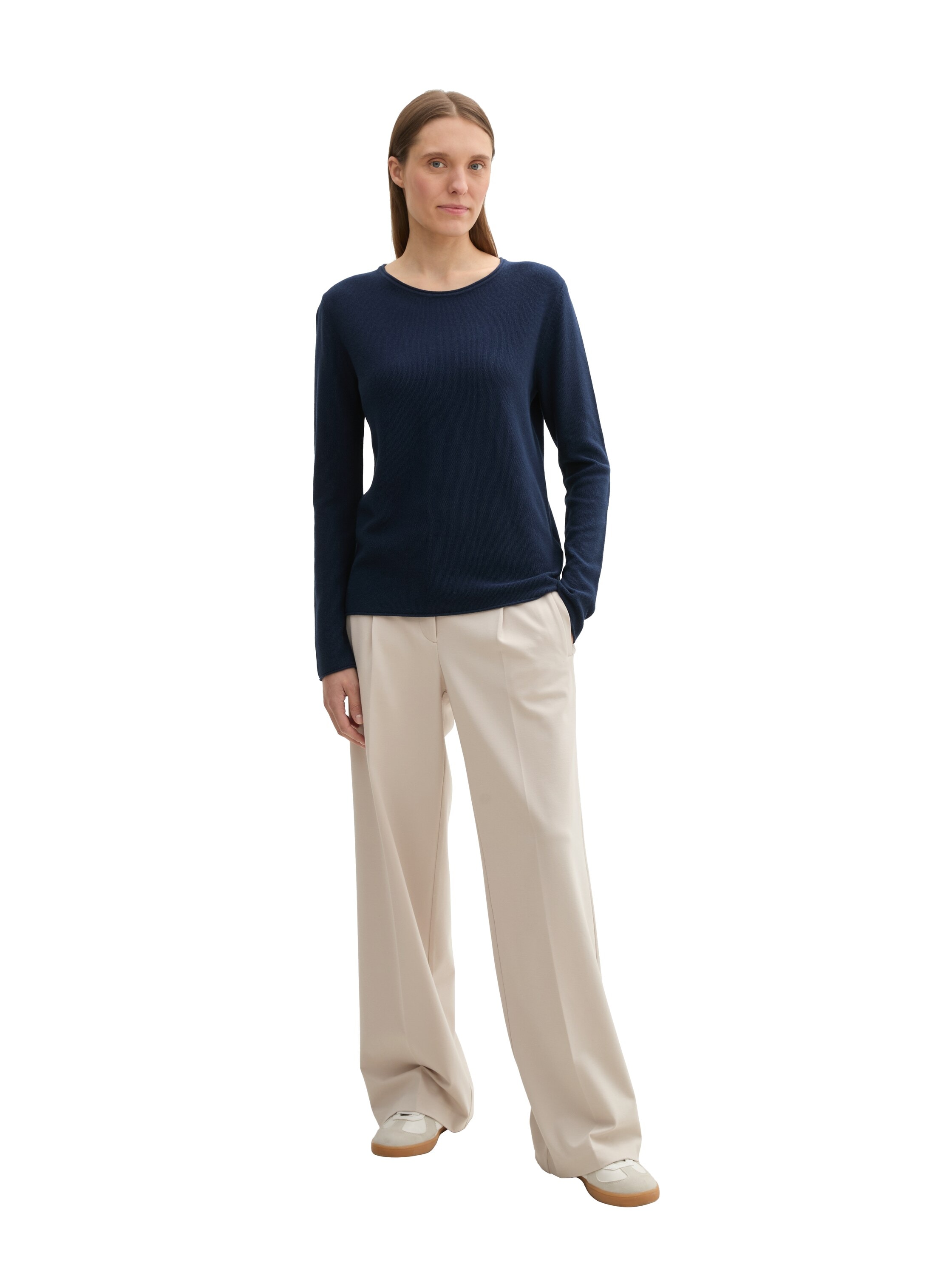 TOM TAILOR Strickpullover »Otto«, mit Viskose