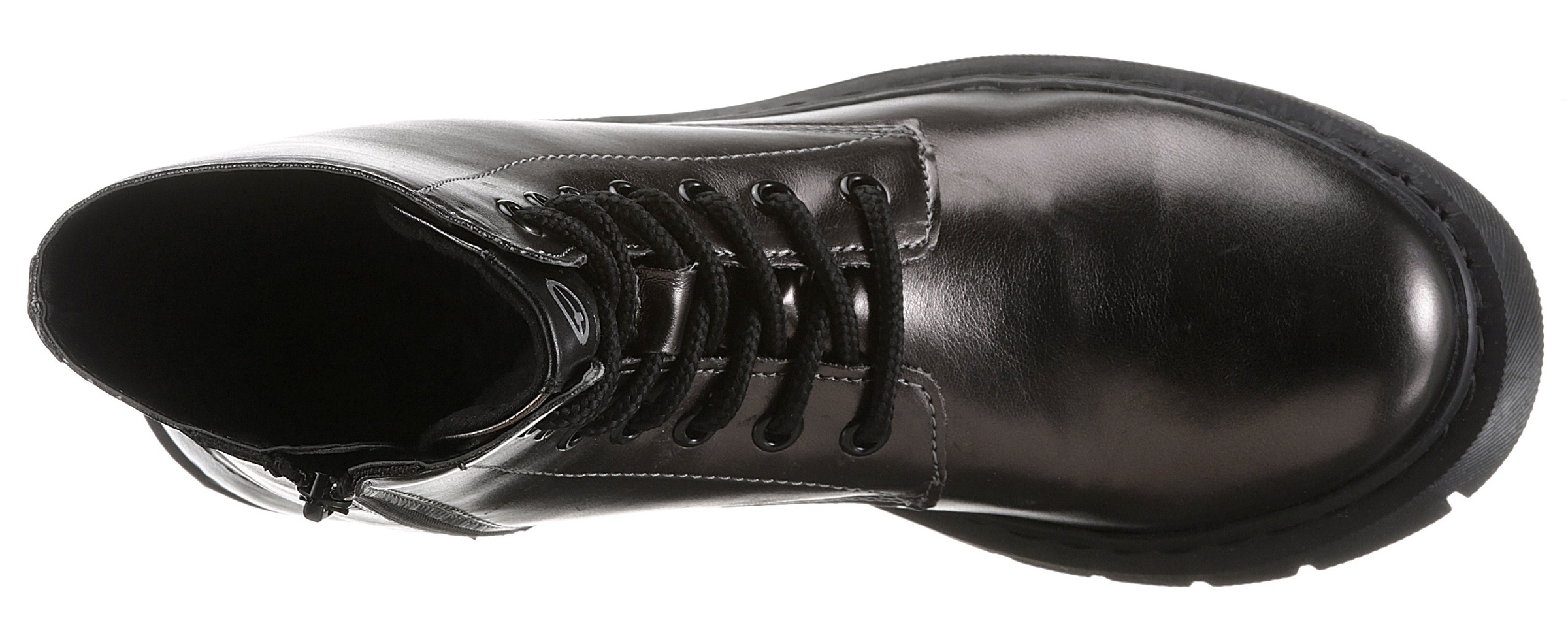 Tamaris Schnürboots, im trendigen Metallic Look Tamaris Schnürboots, im trendigen Metallic Look