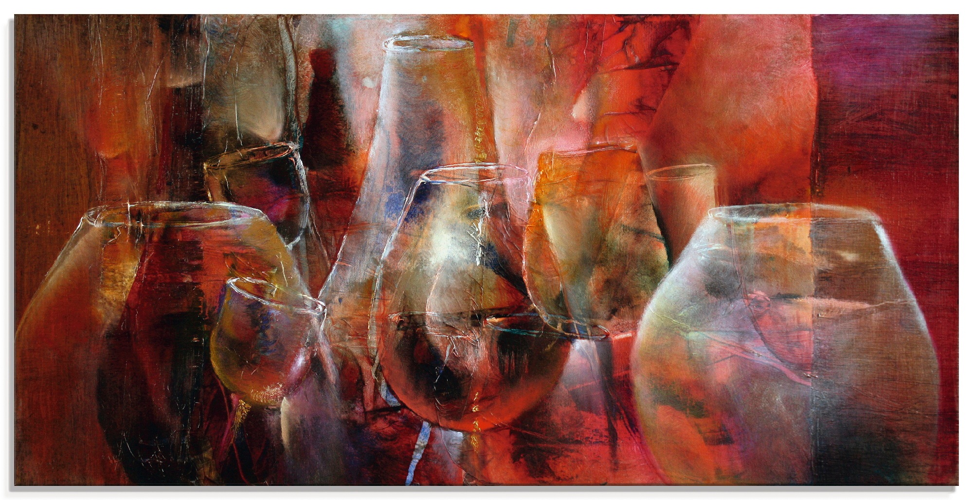 Artland Glasbild »Party«, Arrangements, (1 St.)