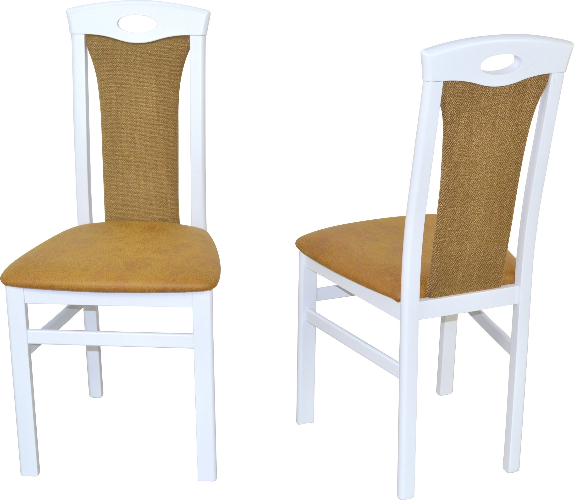 HOFMANN LIVING AND MORE 4-Fußstuhl, (Set), 2 St., Polyester-Kunstleder