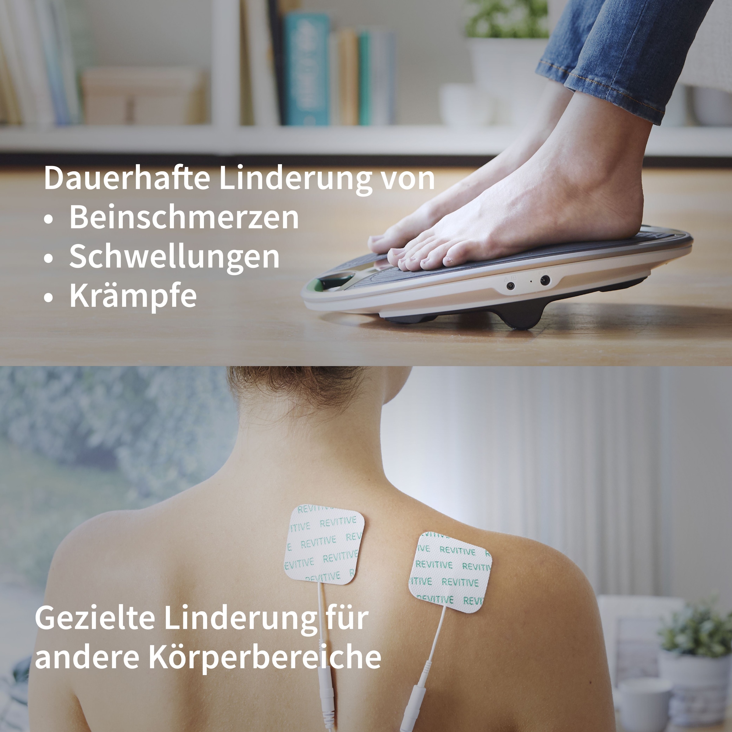 REVITIVE EMS-Gerät »Medic Coach Durchblutungs-Stimulator« Effektive Knieschmerztherapie und bessere Durchblutung