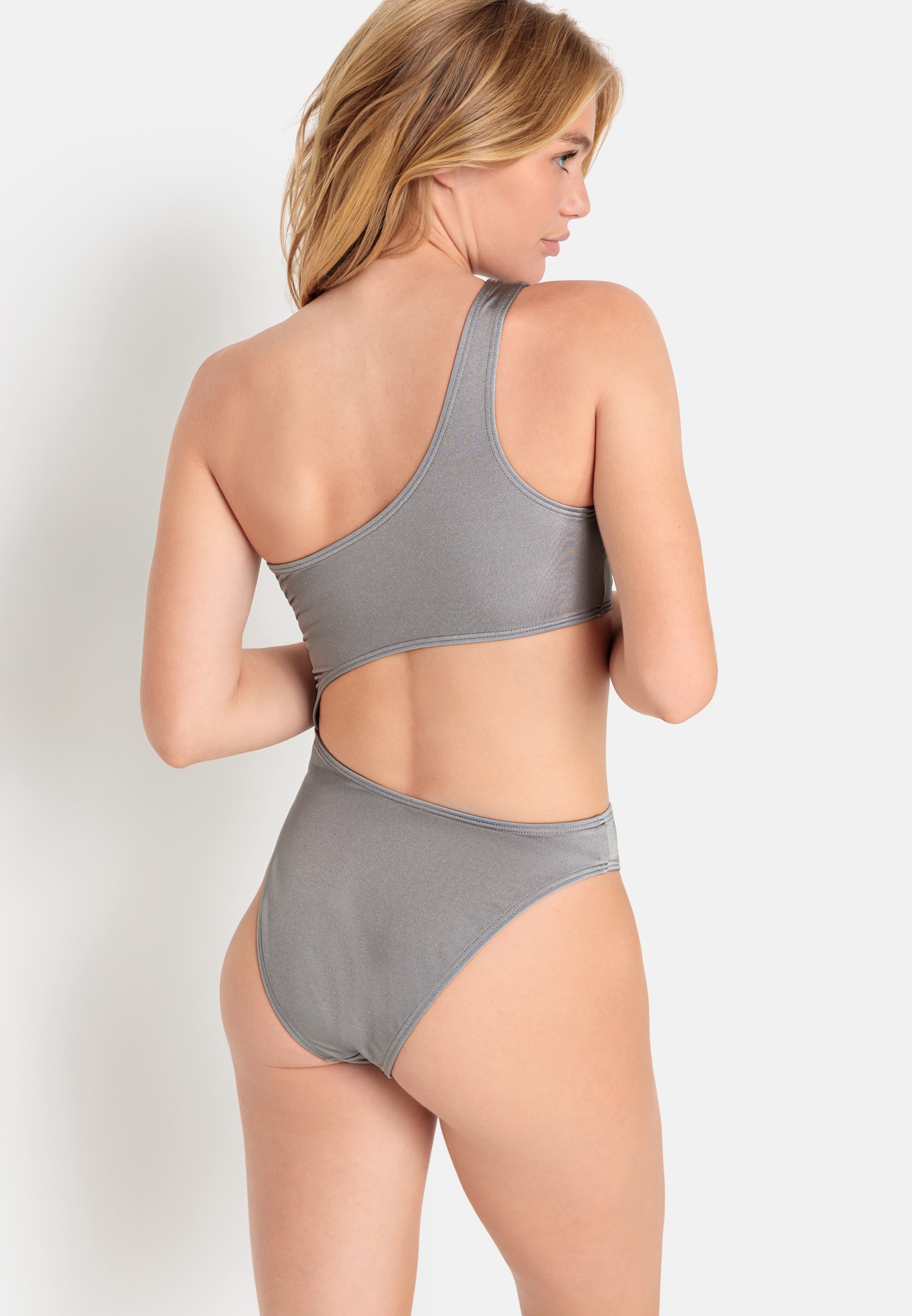 LSCN by LASCANA Monokini »Nele«, mit glänzender Beschichtung