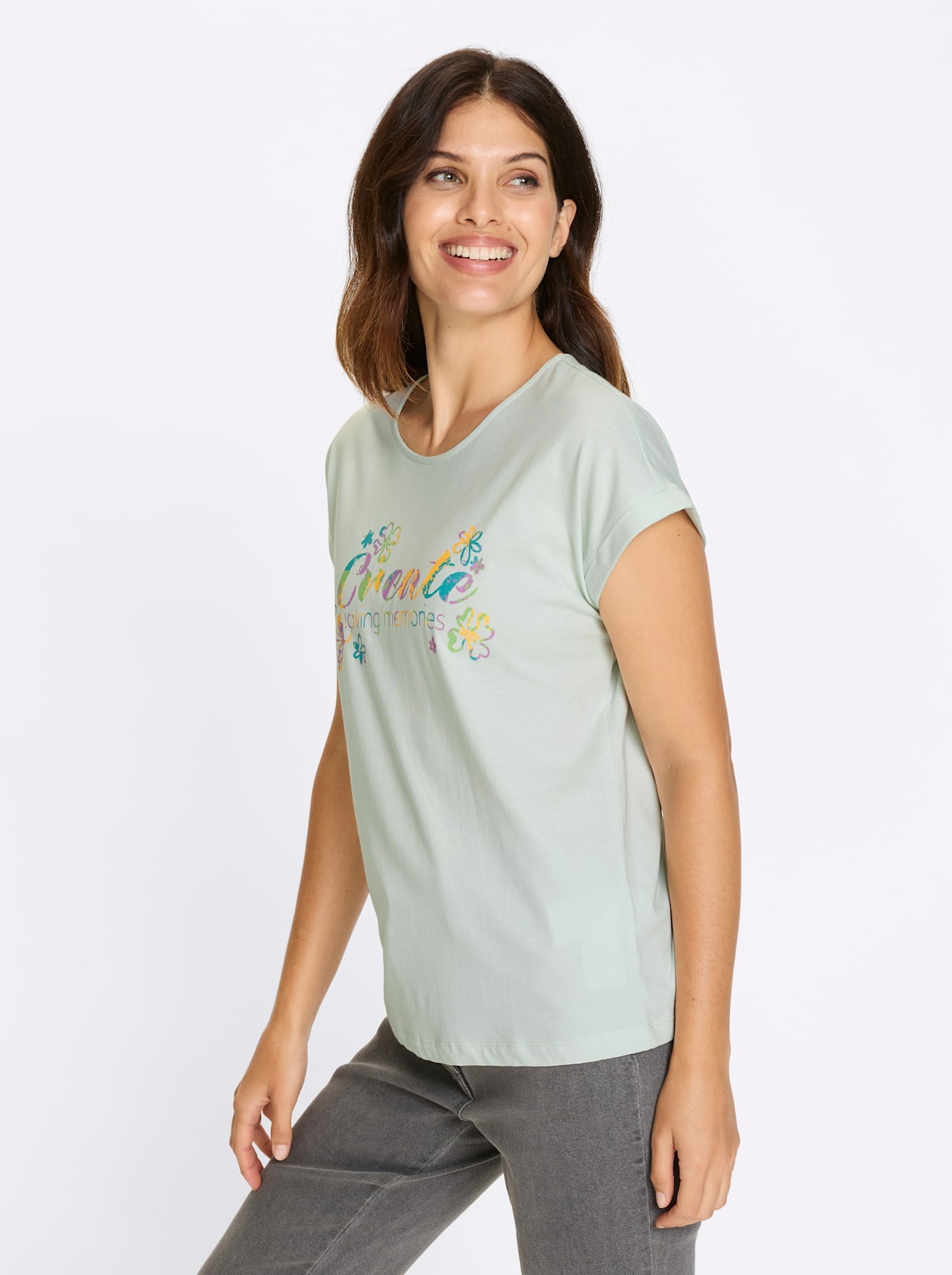 Classic Basics Rundhalsshirt »Kurzarm-Shirt« 1 tlg.