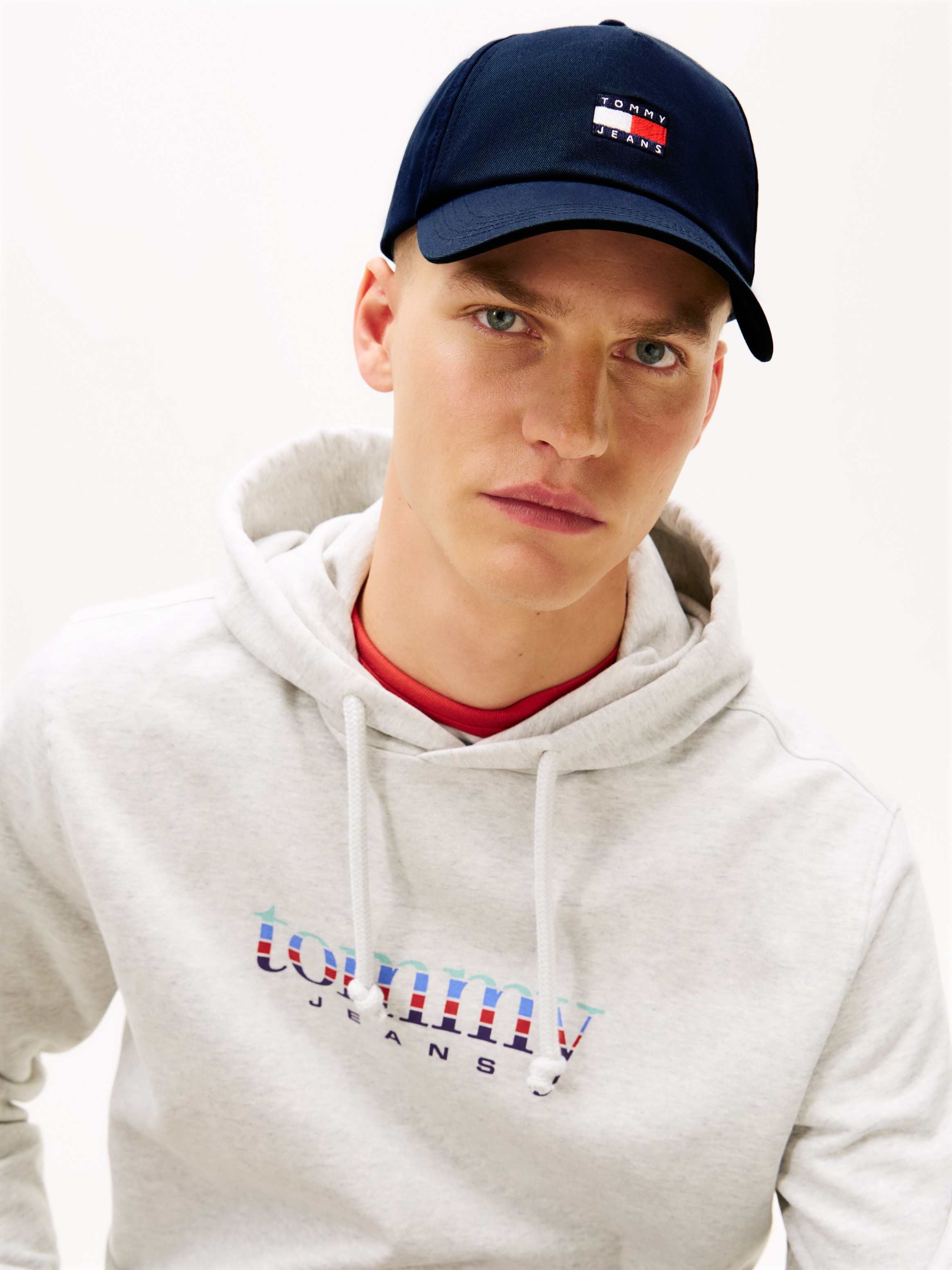 Tommy Jeans Baseball Cap »TJM HERITAGE CORE CAP« UNISEX Klemmverschluss, große Logostickerei