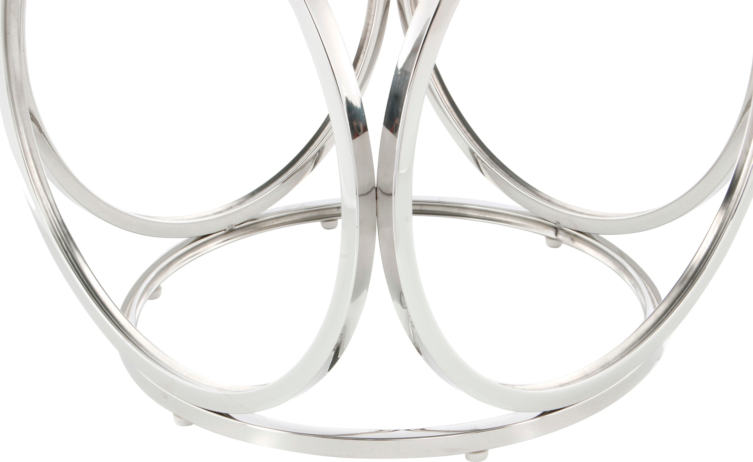 Kayoom Beistelltisch »Whitney 125,Beistelltisch mit offenem Design, Gestell aus Metall«, (1 St.), Glamouröses Design, hochwertige Verarbeitung, pflegeleicht