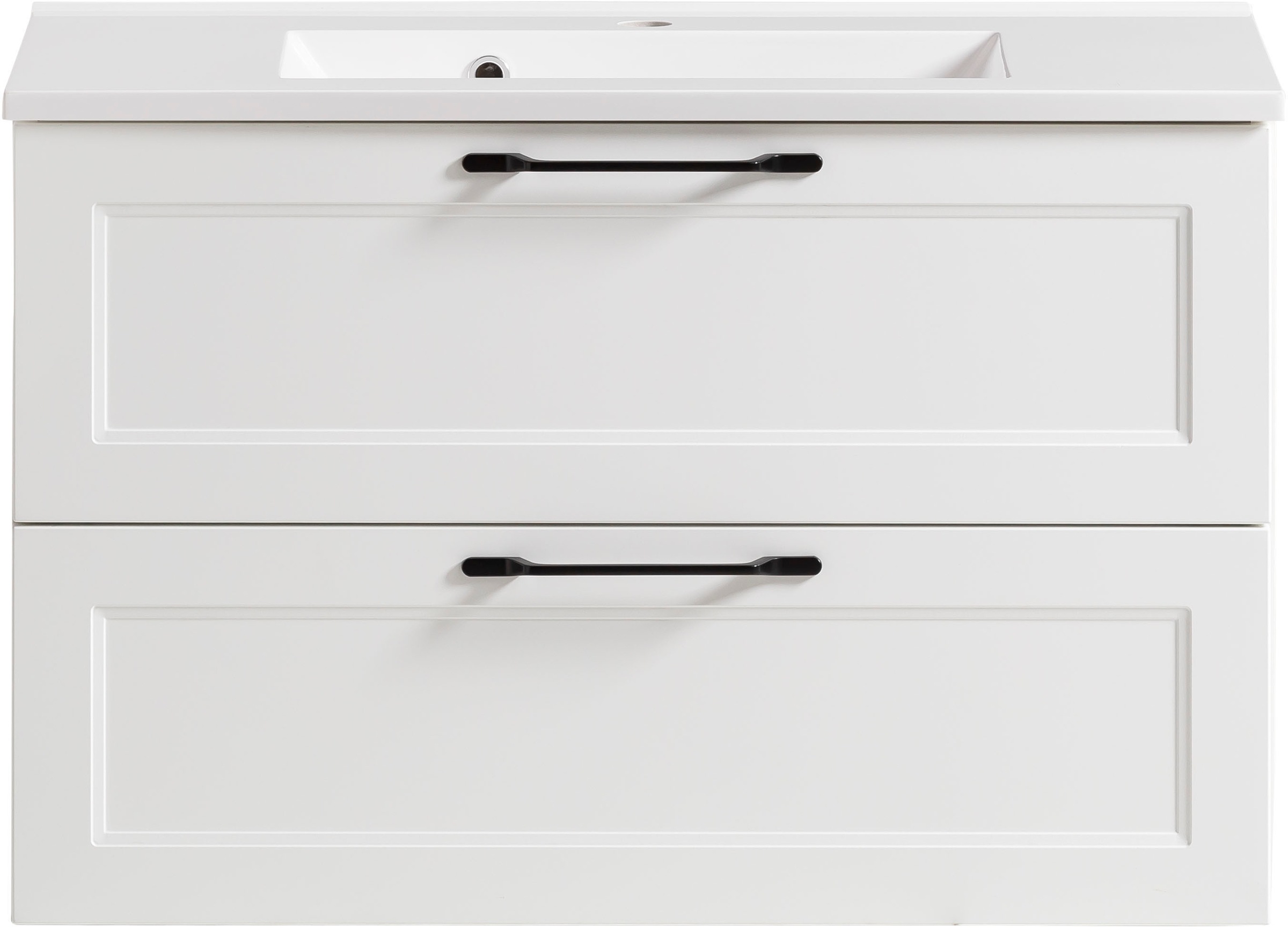 welltime Waschtisch »Lana«, Badmöbel inkl. Waschbecken, 80 cm breit