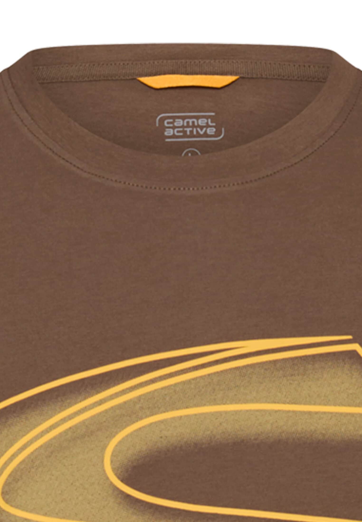 camel active Print-Shirt mit Logo-Print
