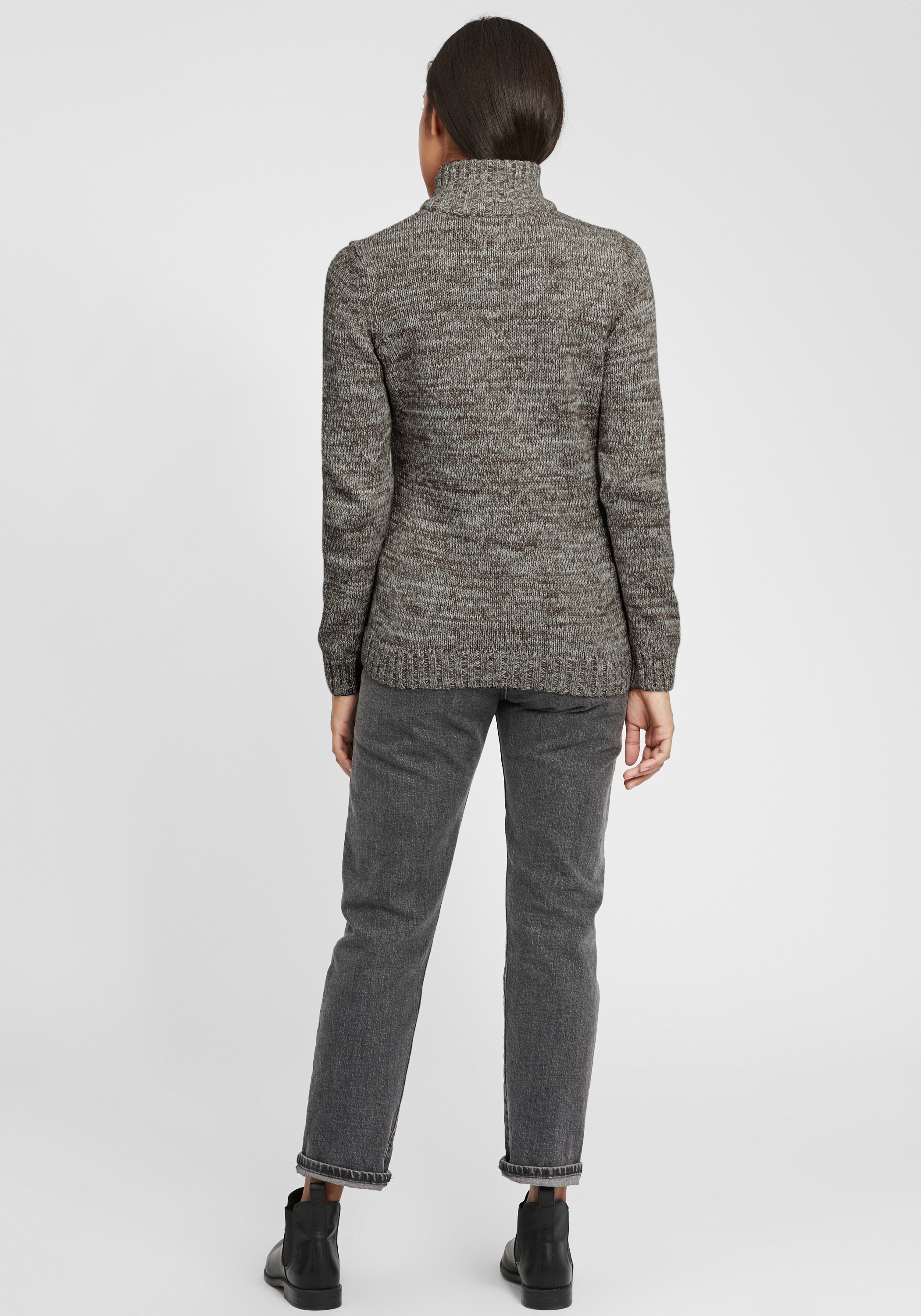 OXMO Strickfleece-Pullover »Strickpullover OXPhiklicita«