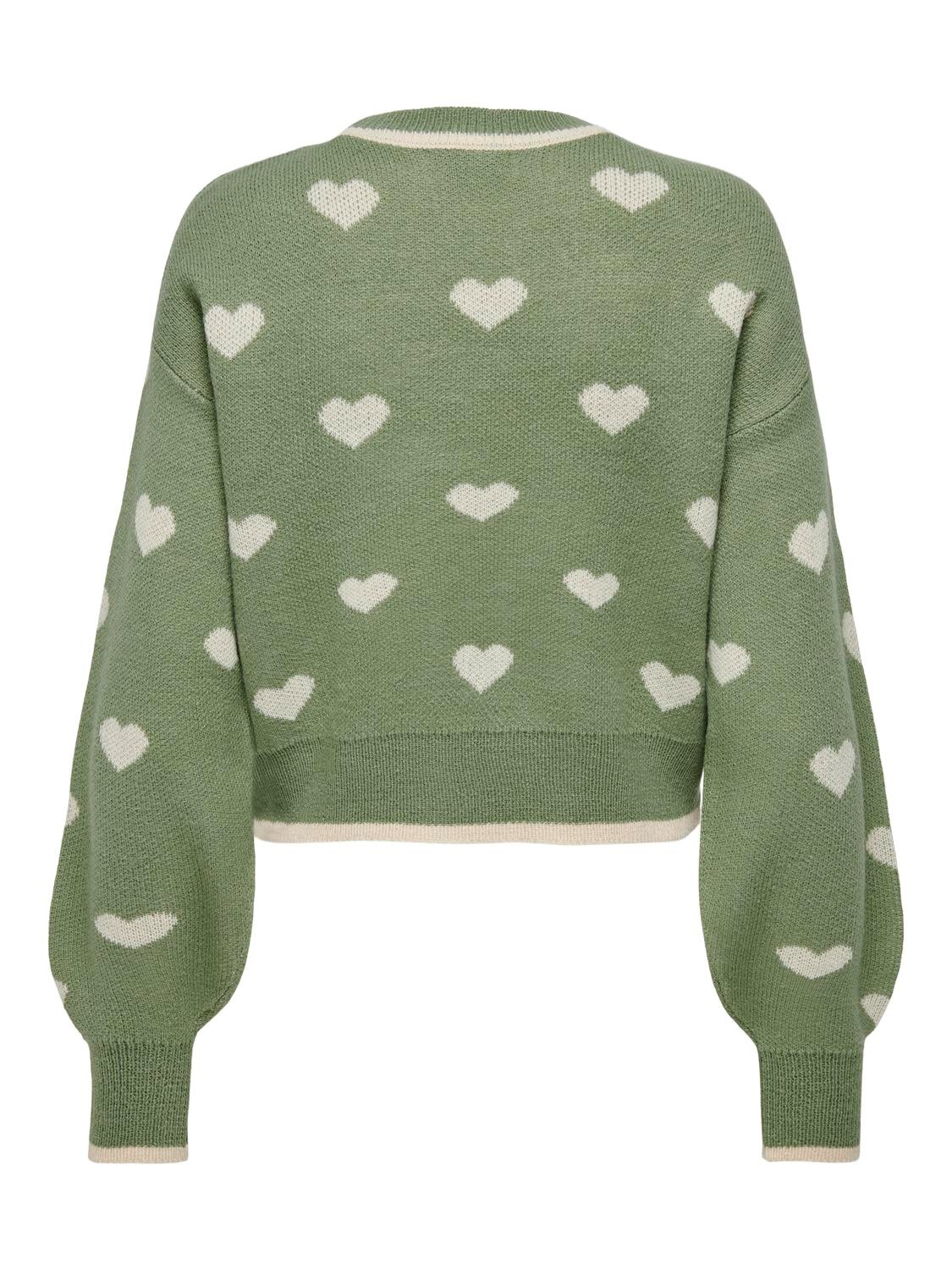JDY Rundhalspullover »JDYROMANCE L/S JACQ. PULLOVER KNT NOOS«