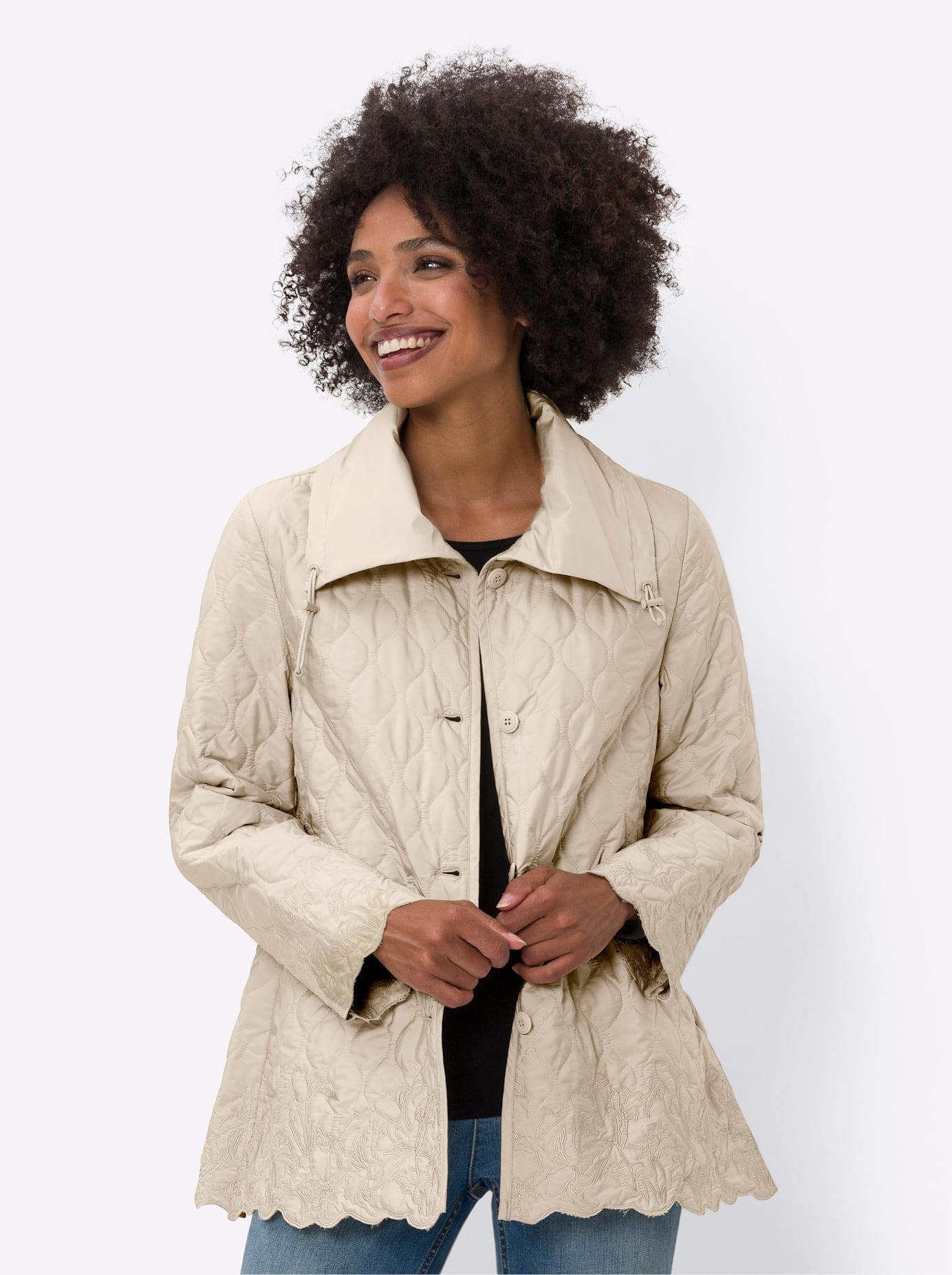 heine Steppjacke, ohne Kapuze