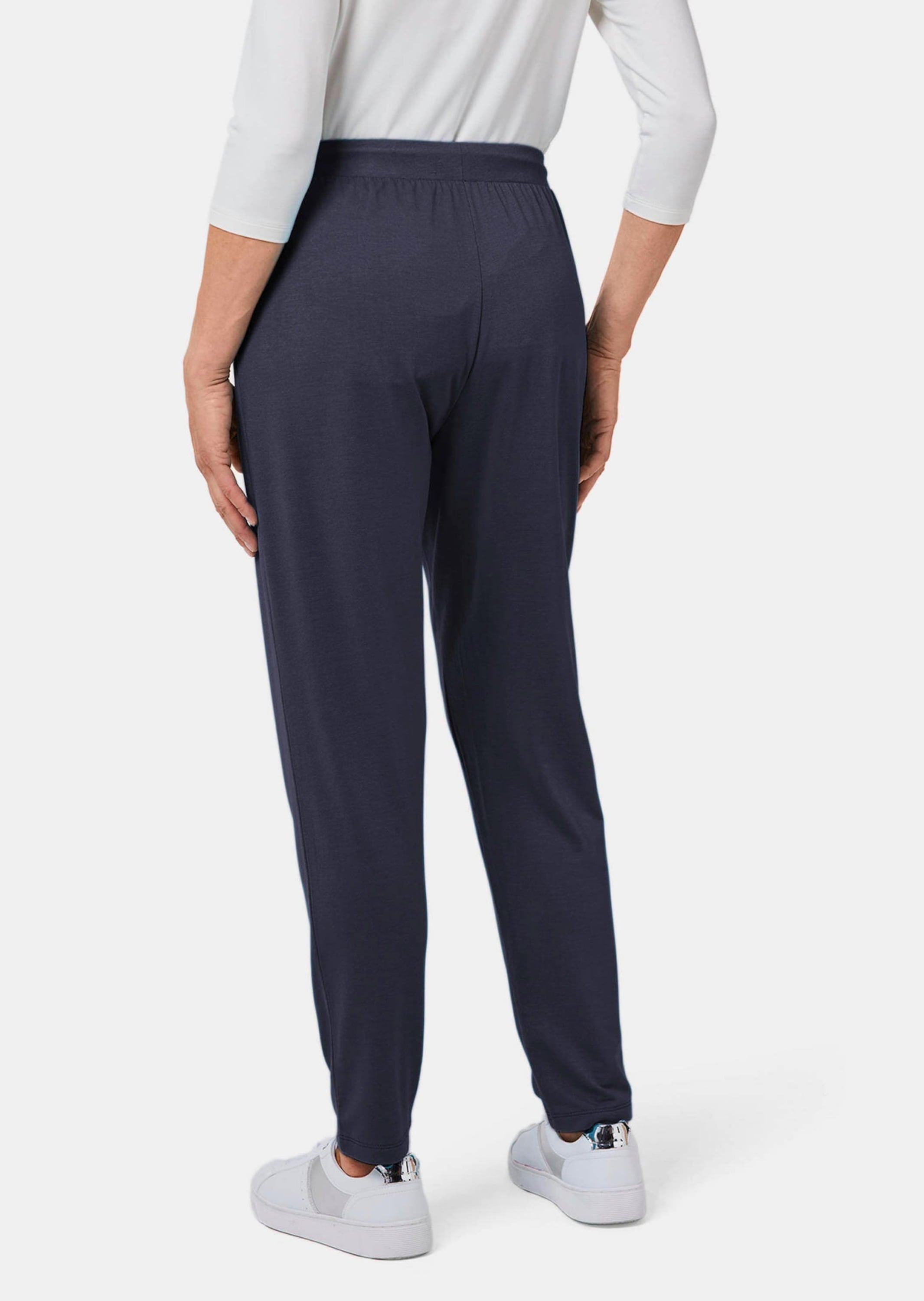 GOLDNER Stoffhose »Bequeme Slinky-Hose mit Schlupfbund«