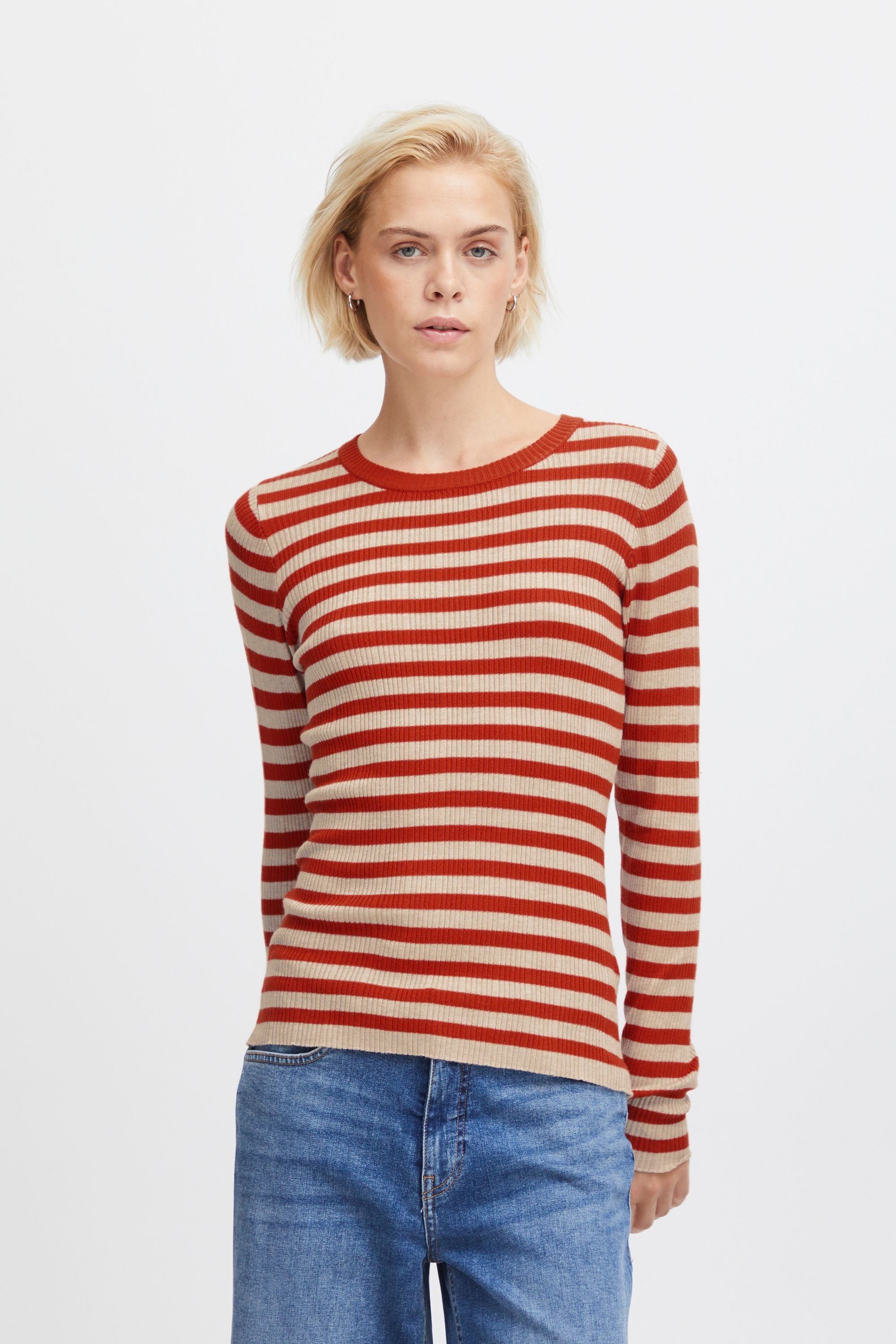 Ichi Strickfleece-Pullover »Strickpullover IHMafa«