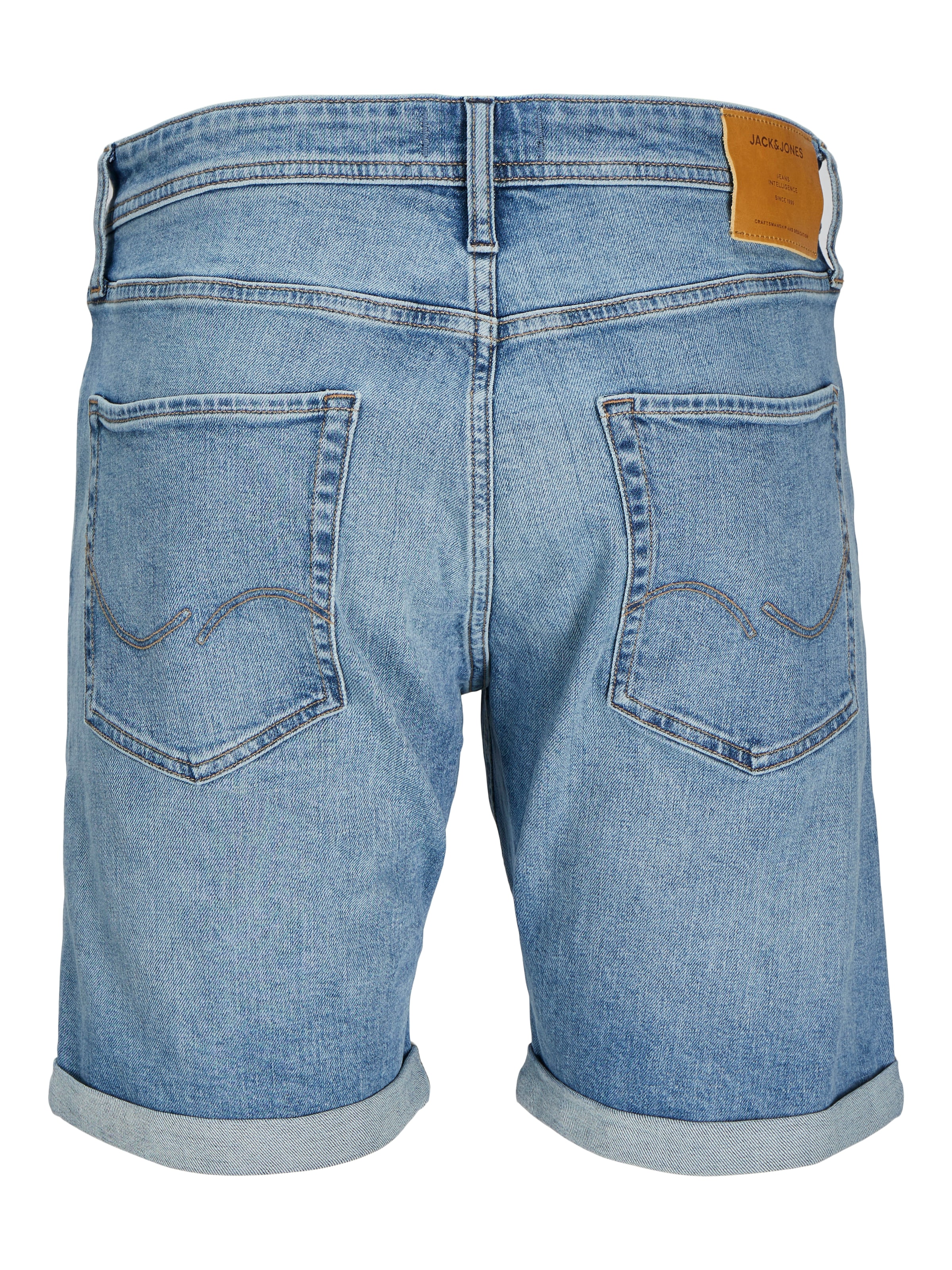 Jack & Jones Shorts »JJIORIGINAL mit stylischem Aufschlag und Knopfleiste«  Baumwollmischung, regular fit
